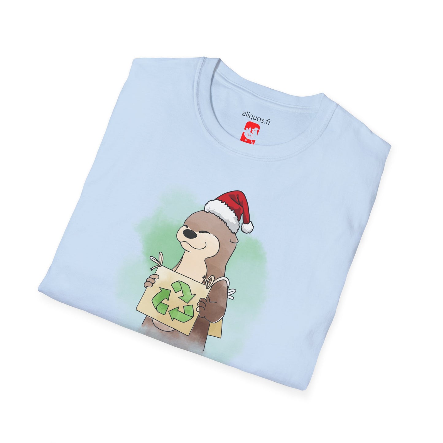 Unisex T-Shirt - Christmas Otter 5
