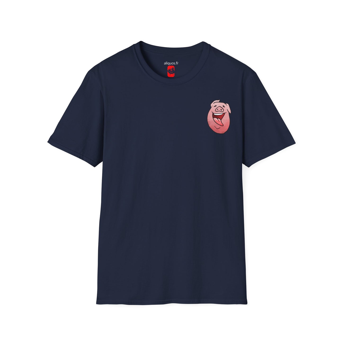 Unisex T-Shirt - Piggy Head -  Aliquos
