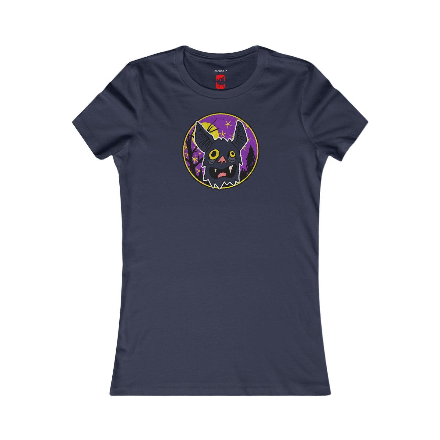Tailliertes T-Shirt für Damen – Design „Baaaaaat“ 