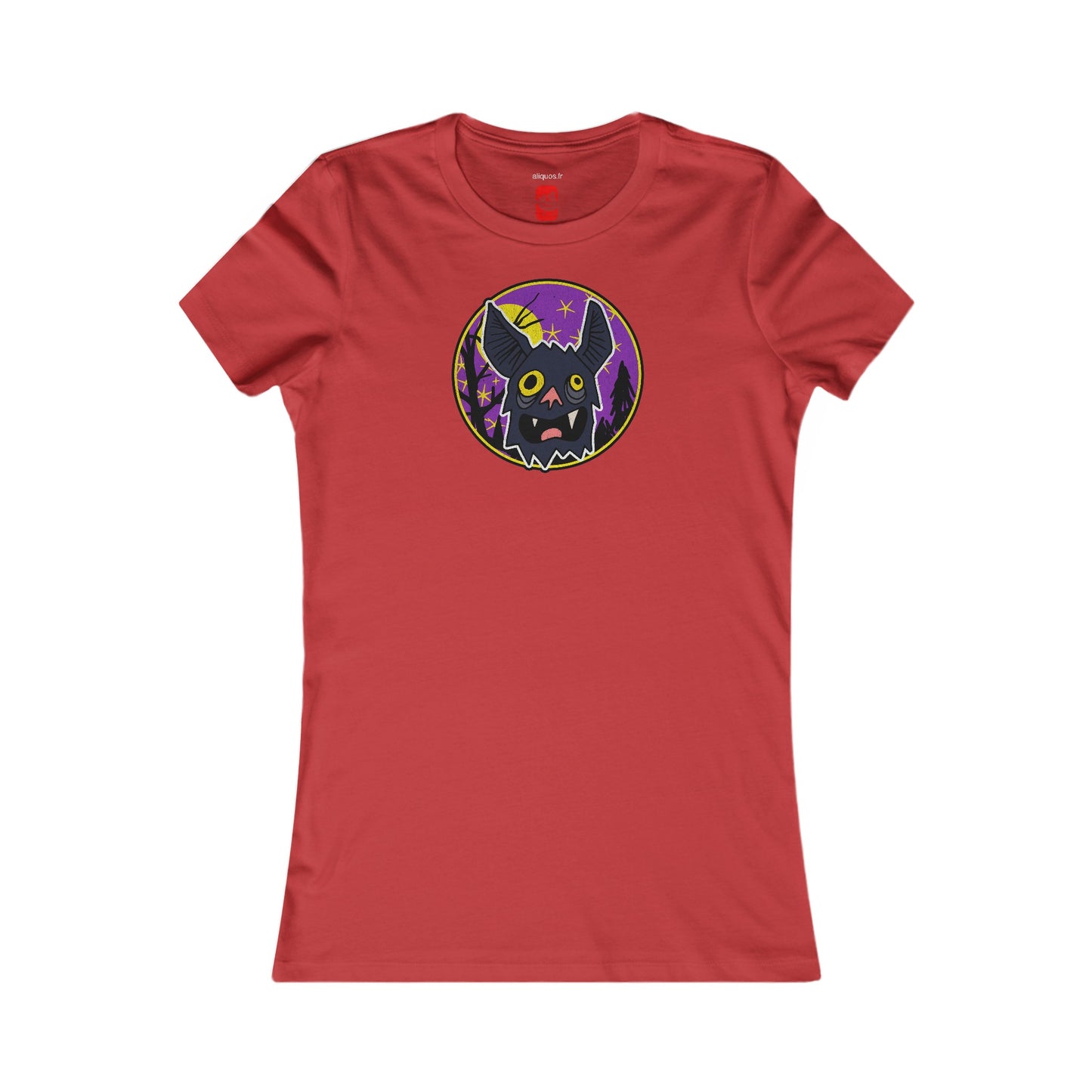 Tailliertes T-Shirt für Damen – Design „Baaaaaat“ 