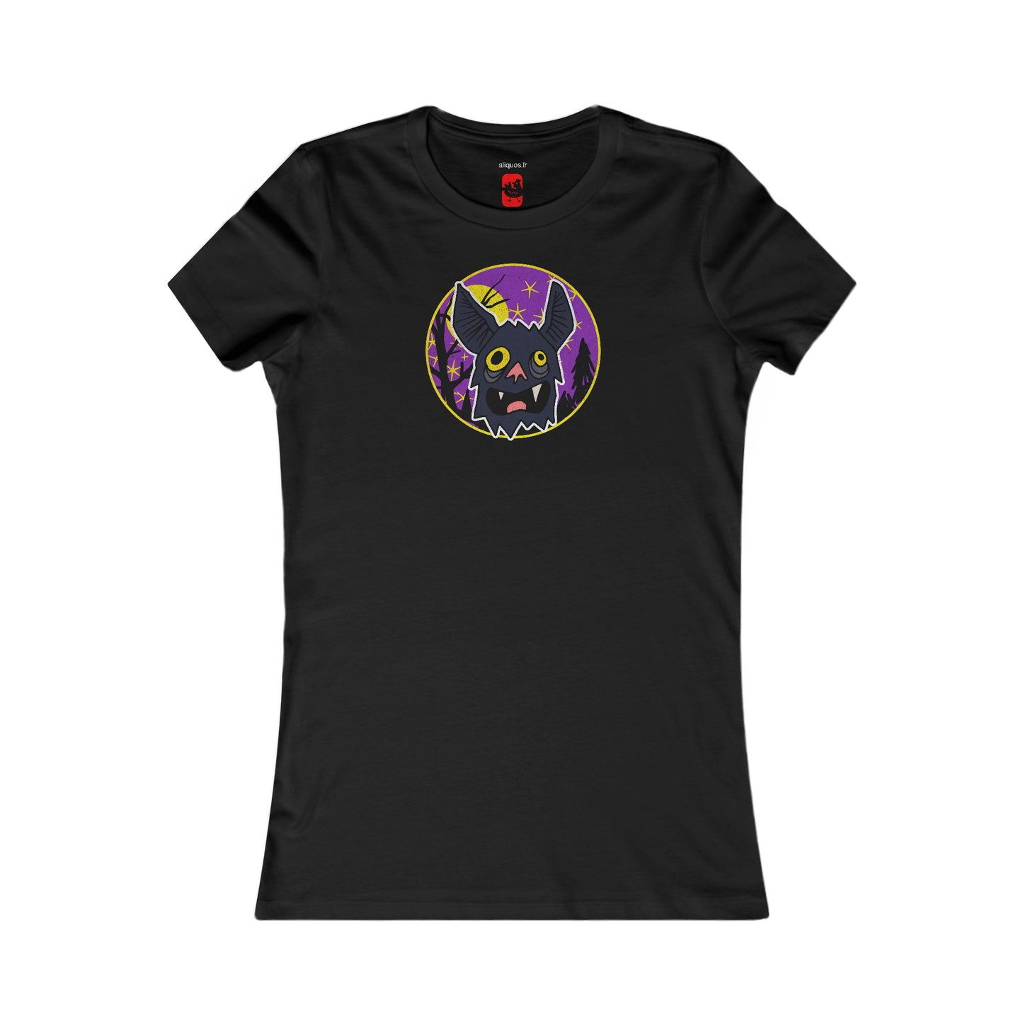 Tailliertes T-Shirt für Damen – Design „Baaaaaat“ 
