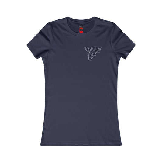Flying Piggy Women's fitted Tee - ALIQUOS