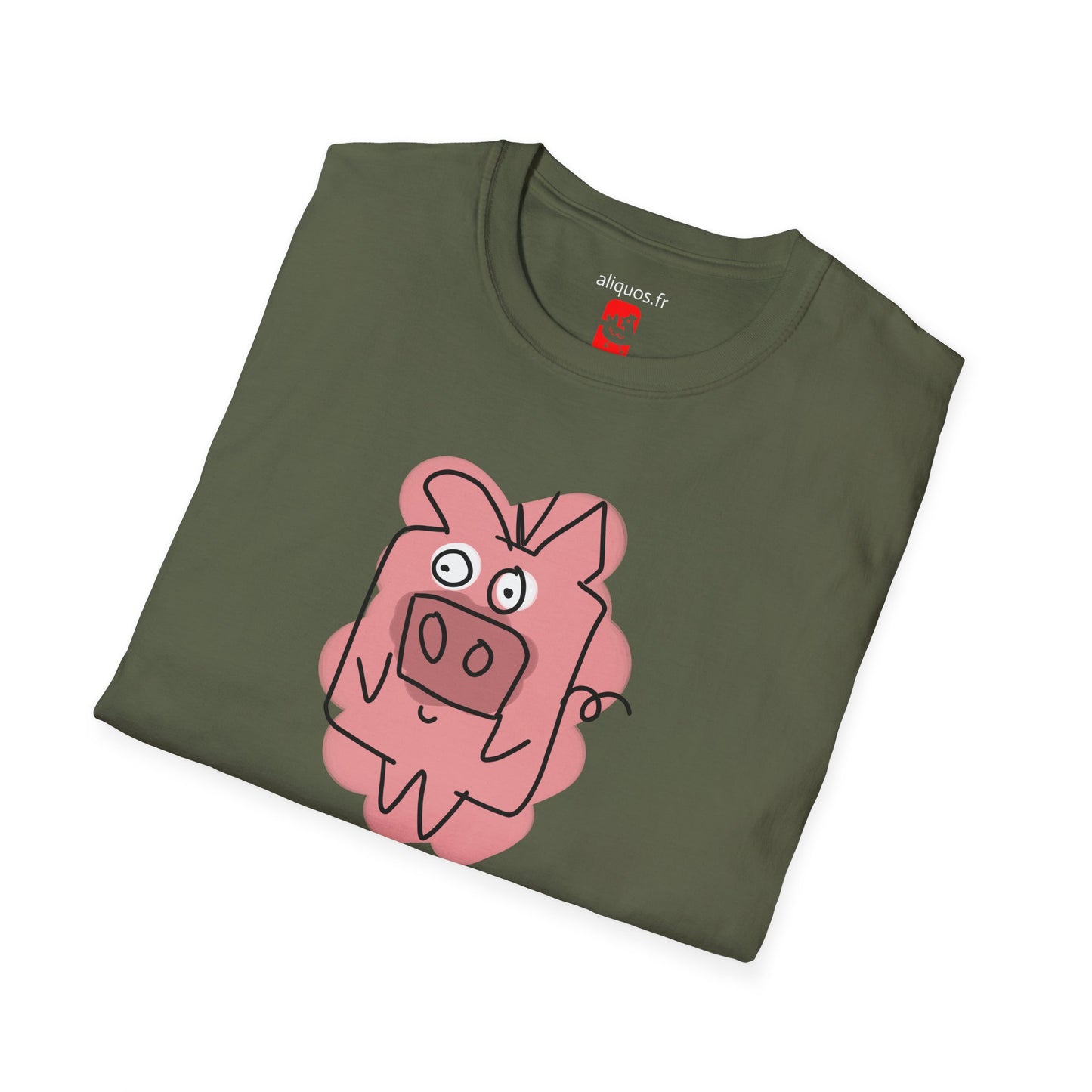Unisex T-Shirt - Boxxy Piggy -  Aliquos