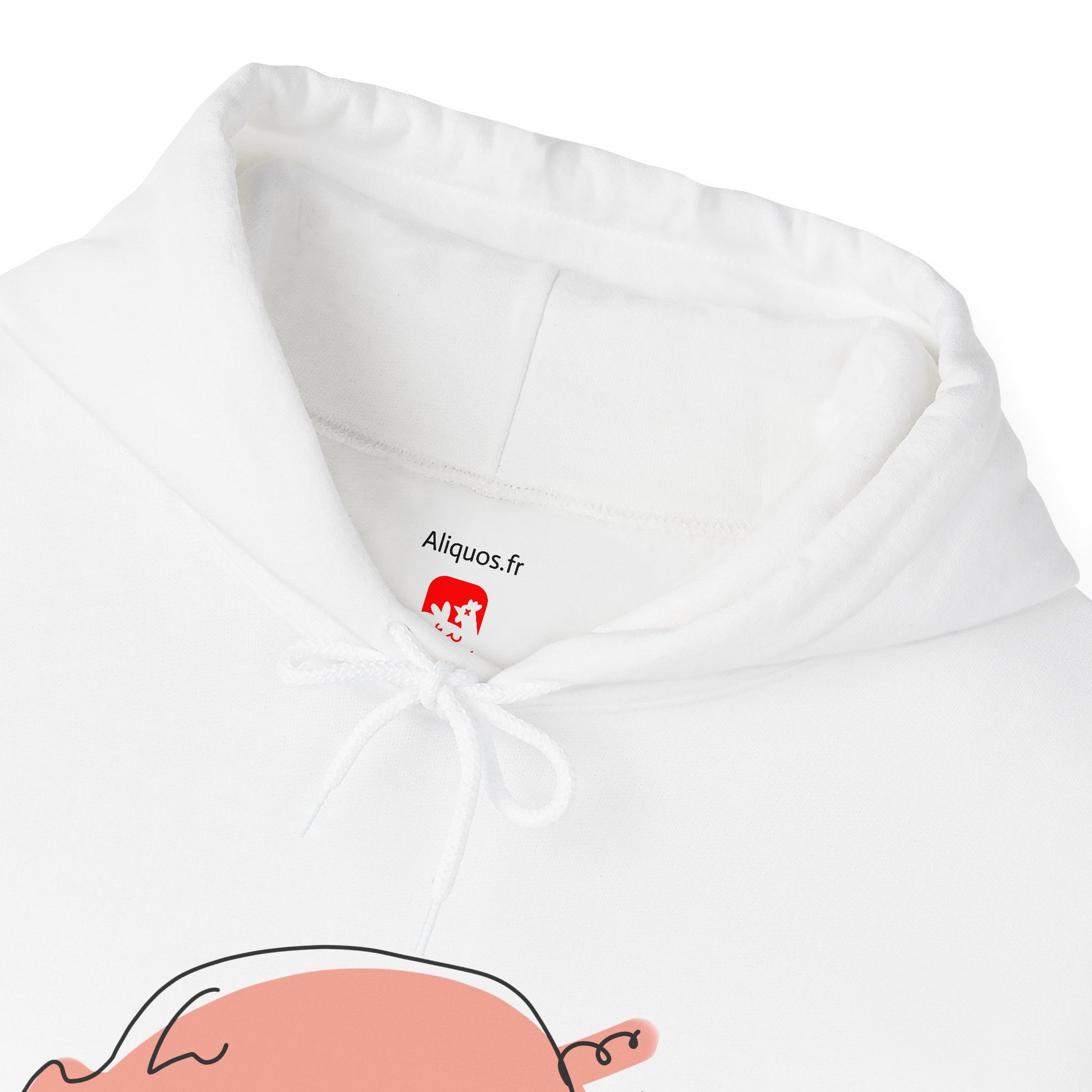 Chubby Piggy Unisex Hooded Sweatshirt - ALIQUOS