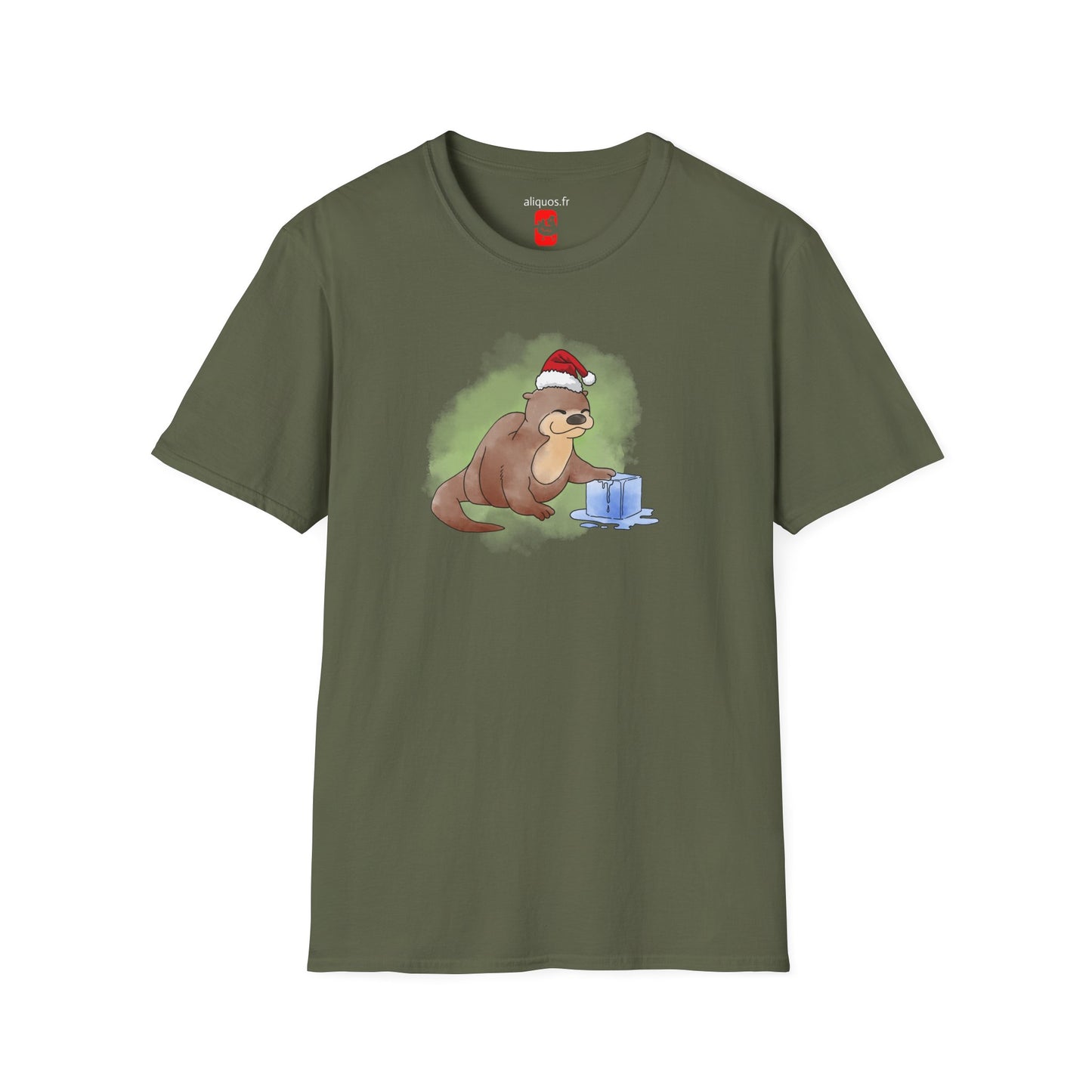 Unisex T-Shirt - Christmas Otter 9