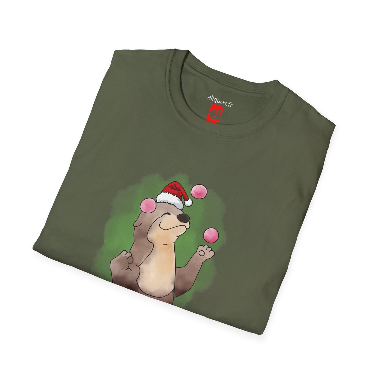 Unisex T-Shirt - Christmas Otter 10