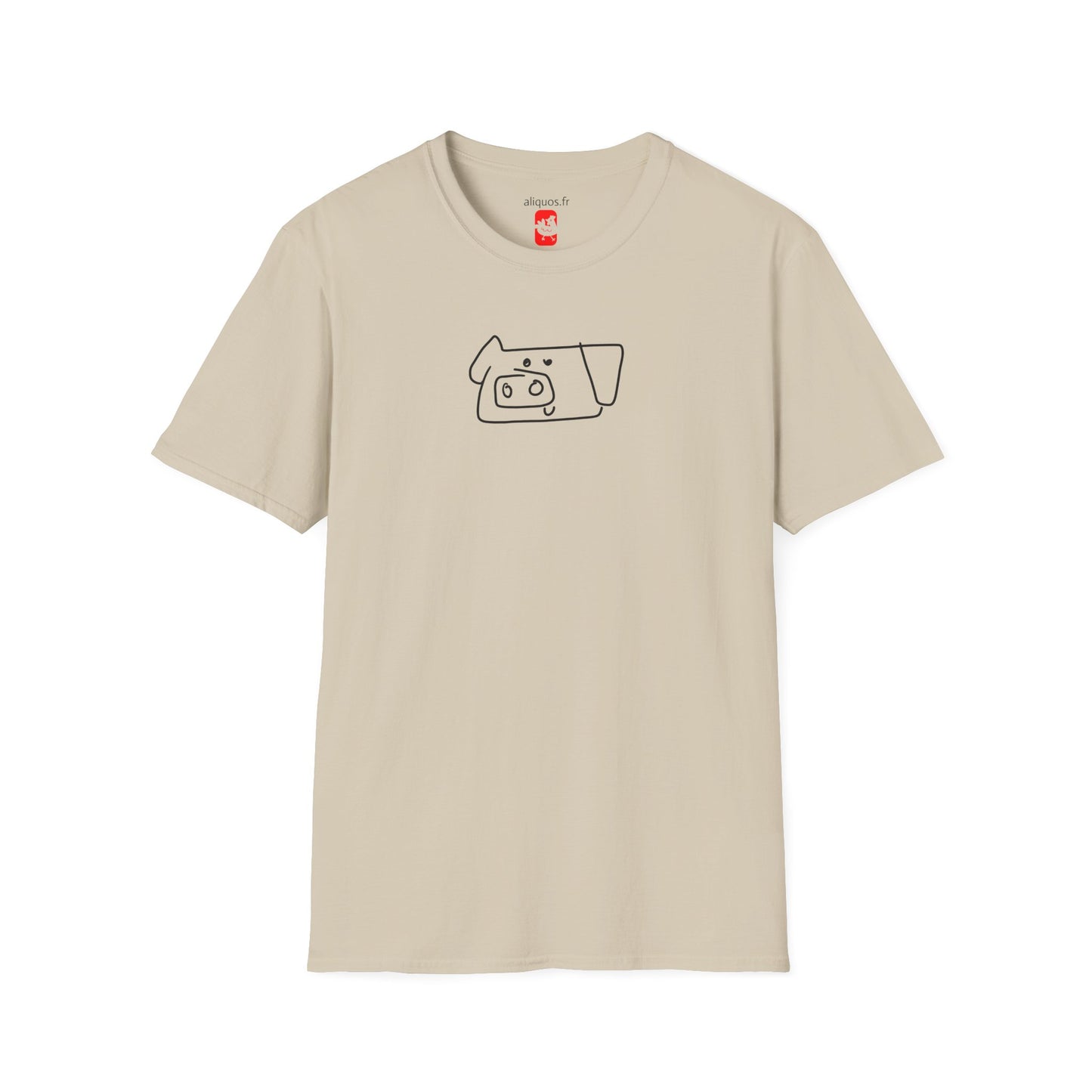 Unisex T-Shirt - Pig Art -  Aliquos