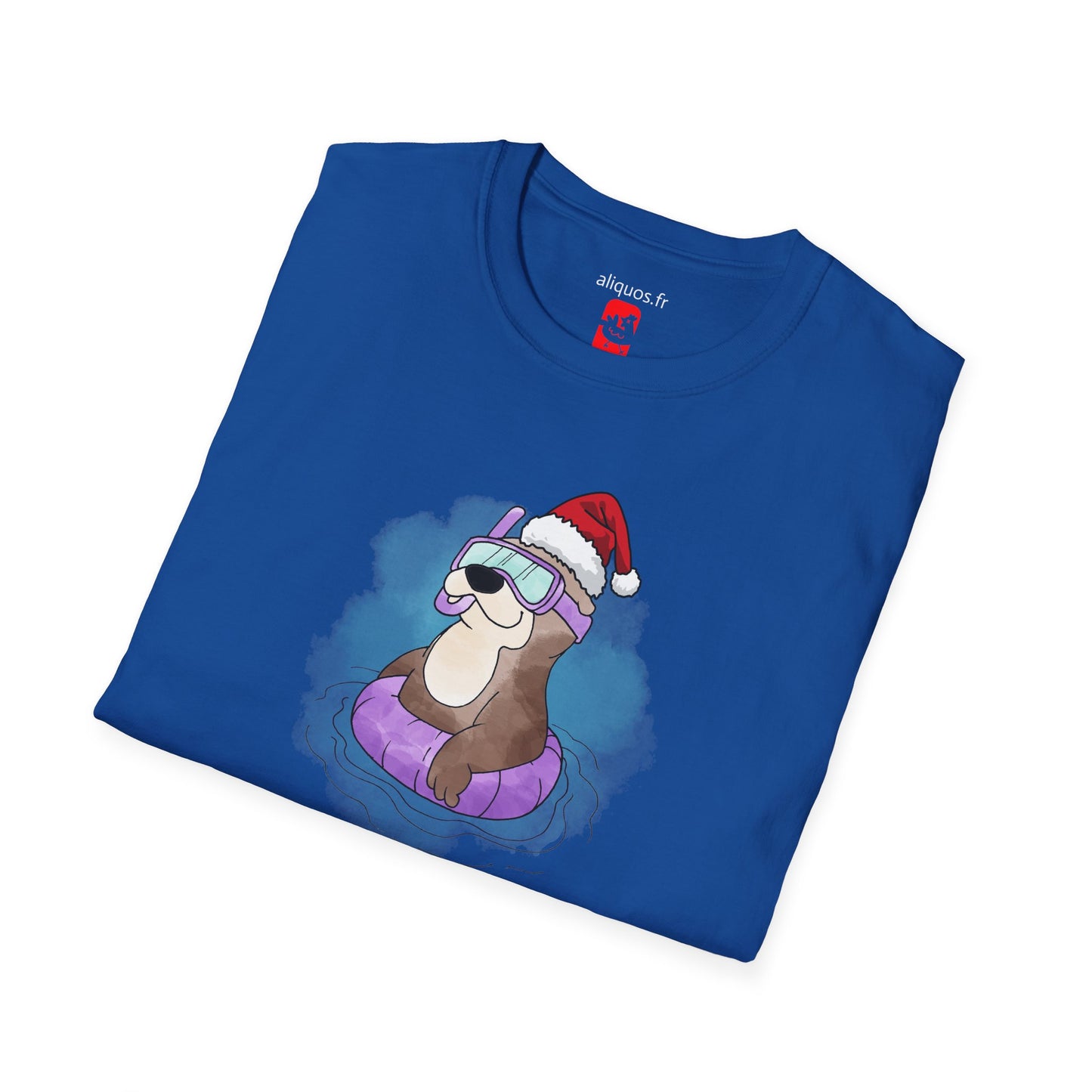 Unisex T-Shirt - Christmas Otter 4