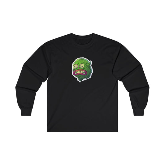 Long Sleeve Tee - Water Monster Design - ALIQUOS