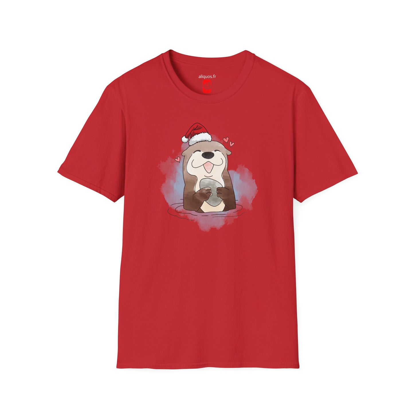 Unisex T-Shirt - Christmas Otter 16
