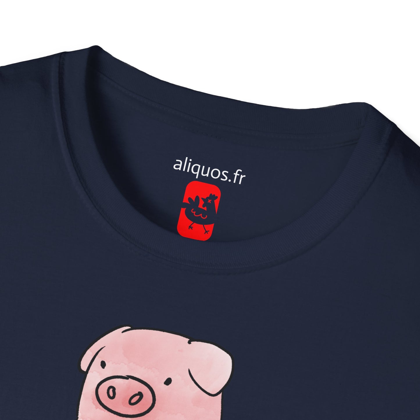 Unisex T-Shirt - Lonely Piggy -  Aliquos