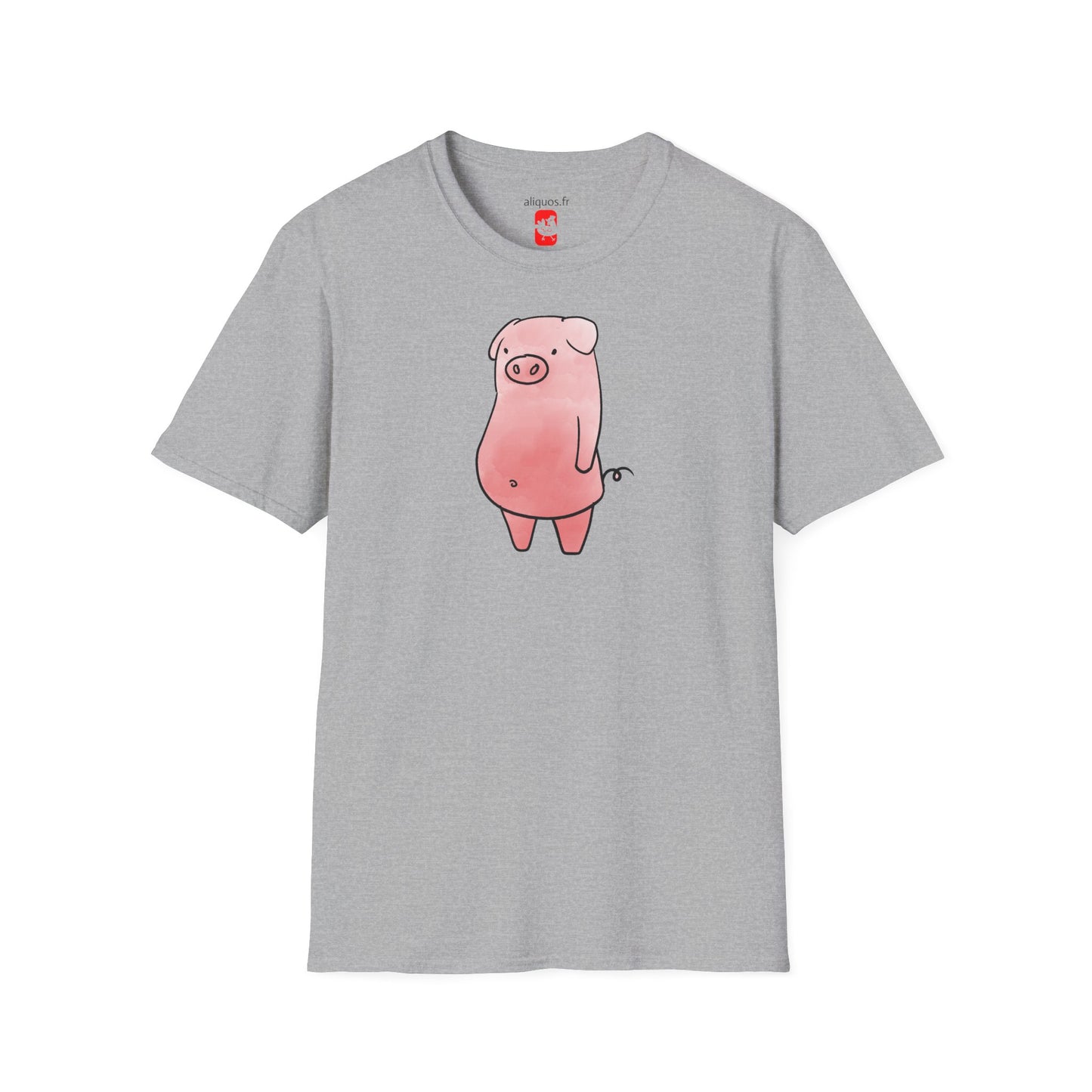 Unisex T-Shirt - Lonely Piggy -  Aliquos