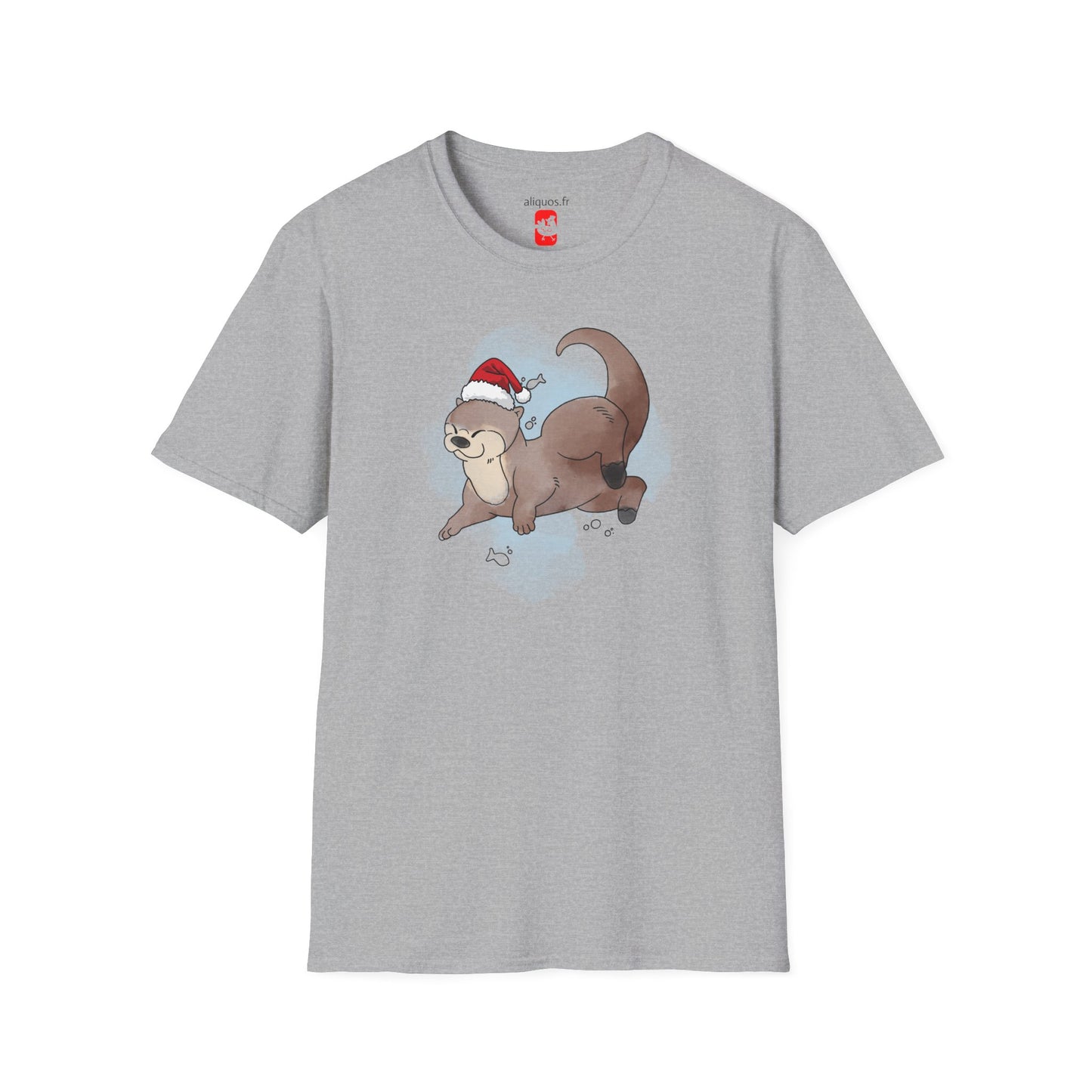 Unisex T-Shirt - Christmas Otter 1