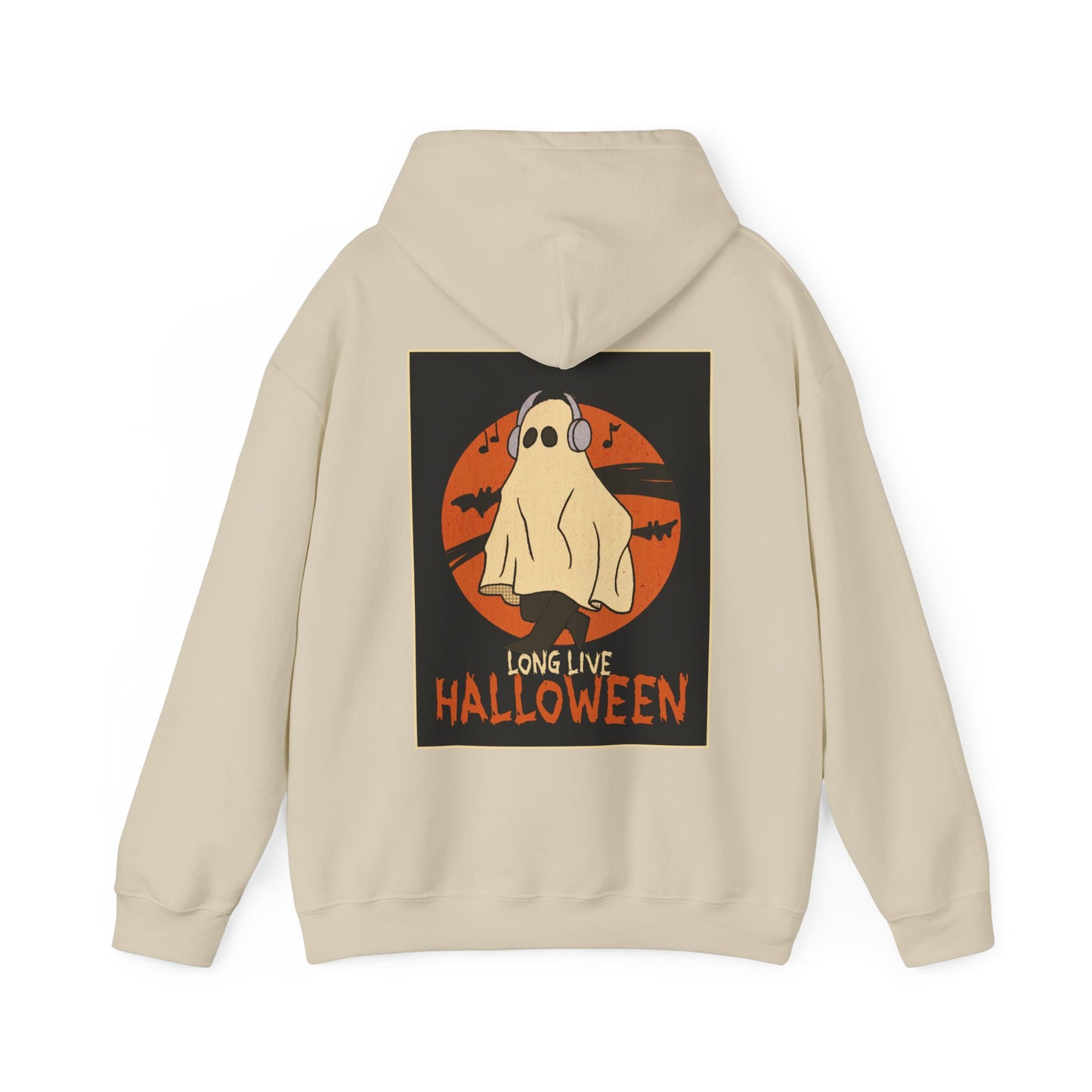Sweat à capuche unisexe - Motif « Fantôme musical » 