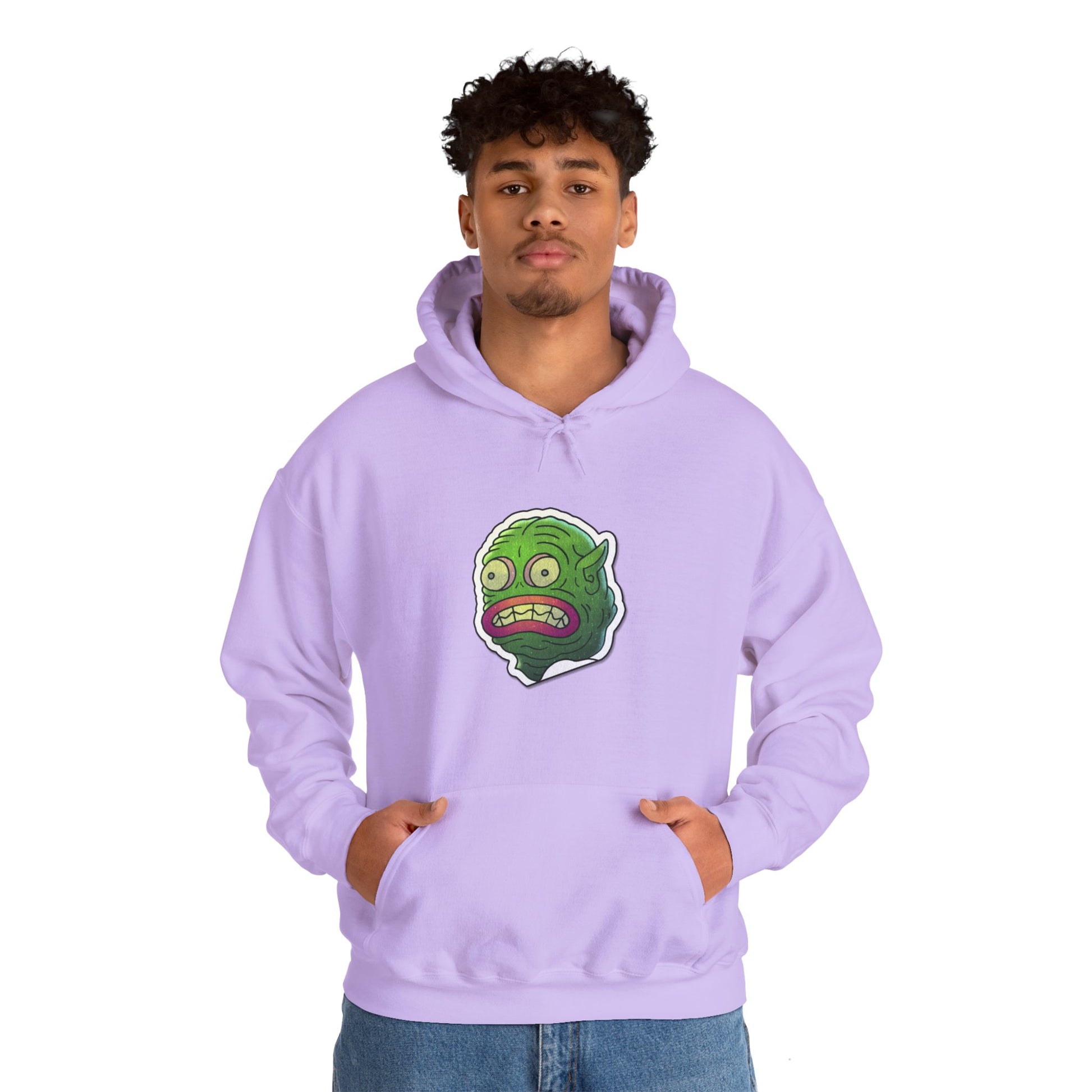 Unisex Hooded Sweatshirt - Water Monster Design - ALIQUOS