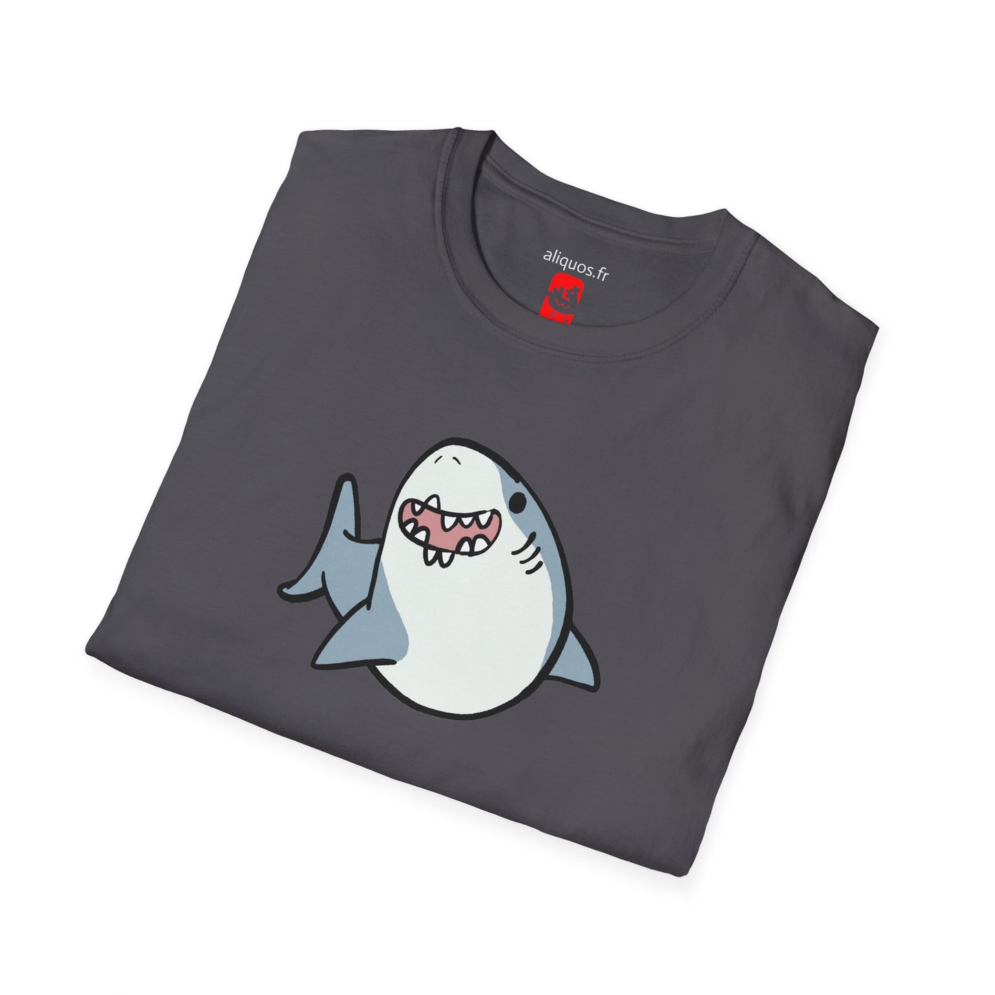 T-shirt unisexe - Requin heureux - Aliquos 