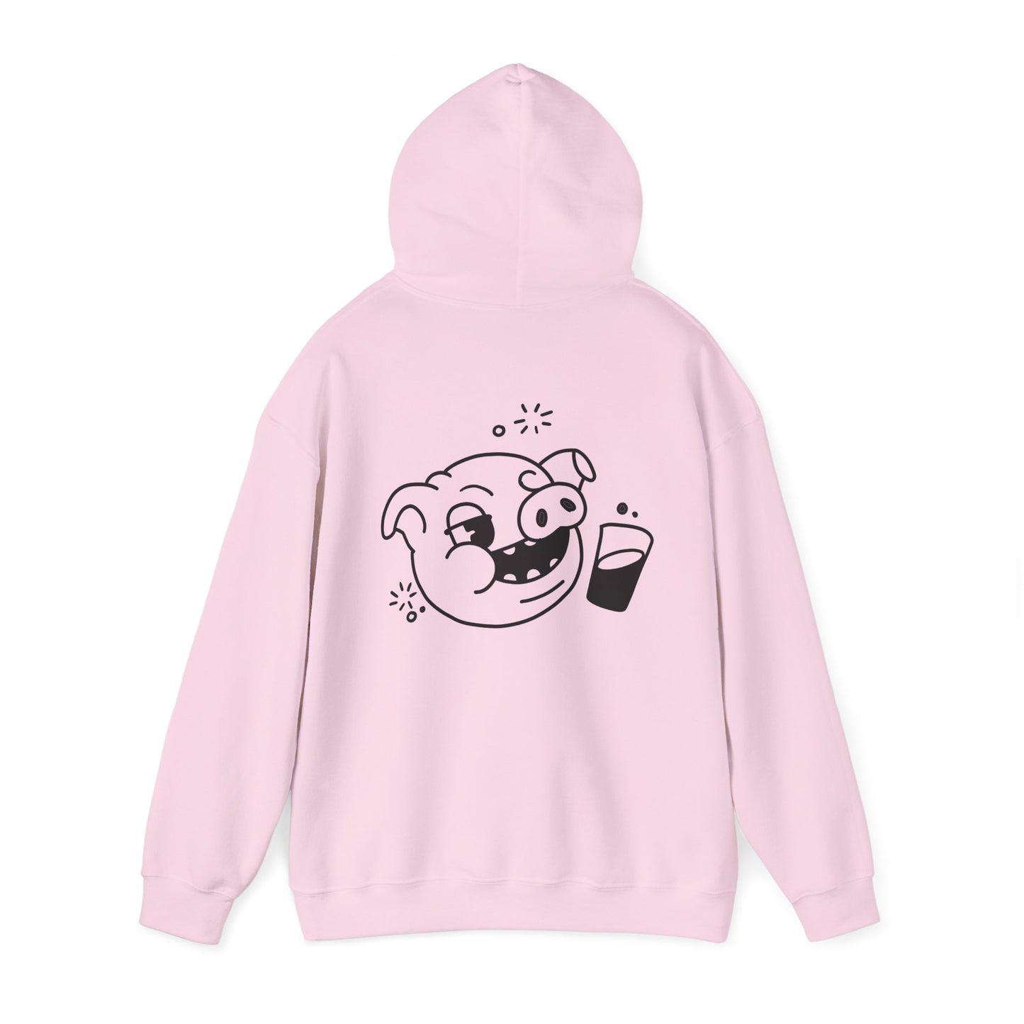 Drunken Piggy Unisex Hooded Sweatshirt - ALIQUOS