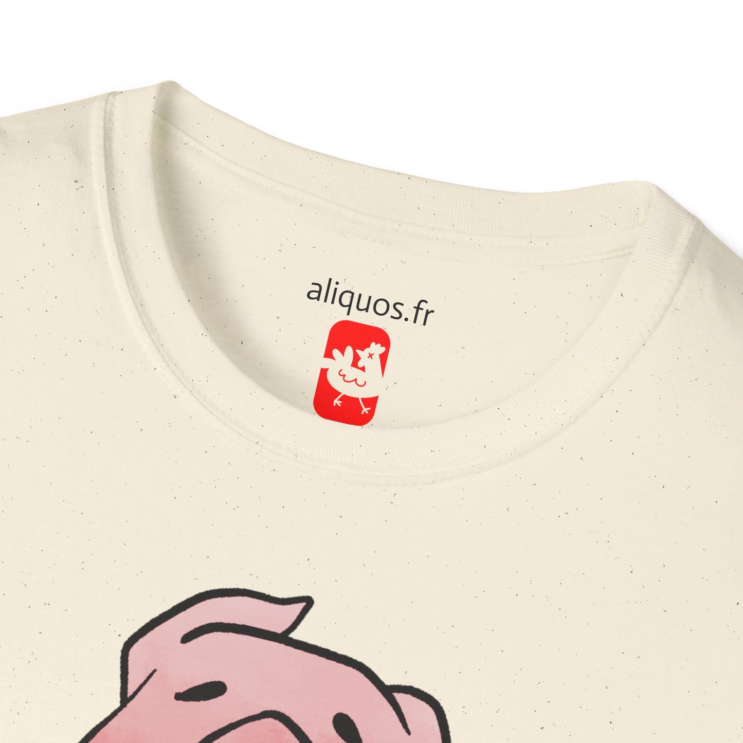Unisex T-Shirt - Licky Piggy -  Aliquos
