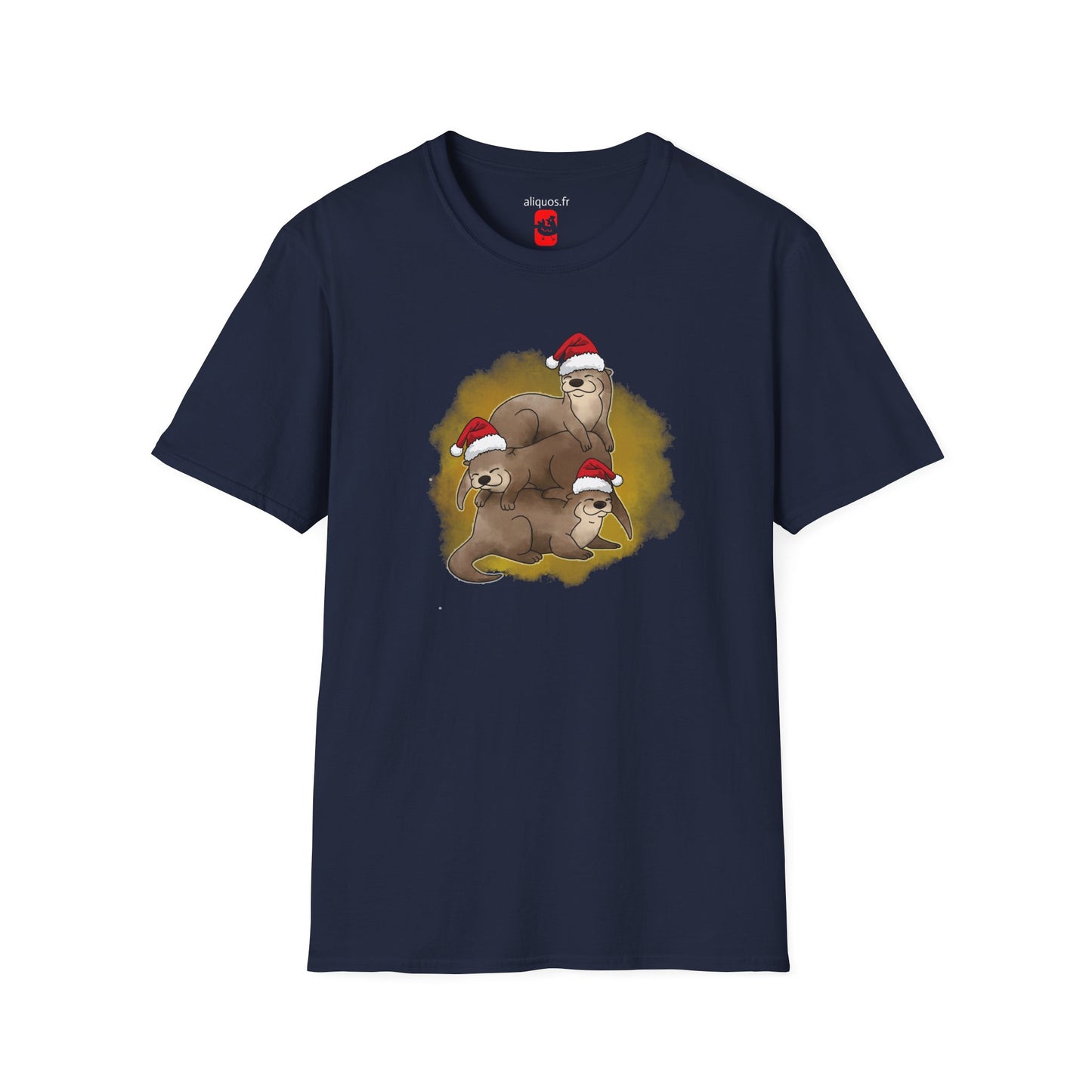 Unisex T-Shirt - Christmas Otter 12