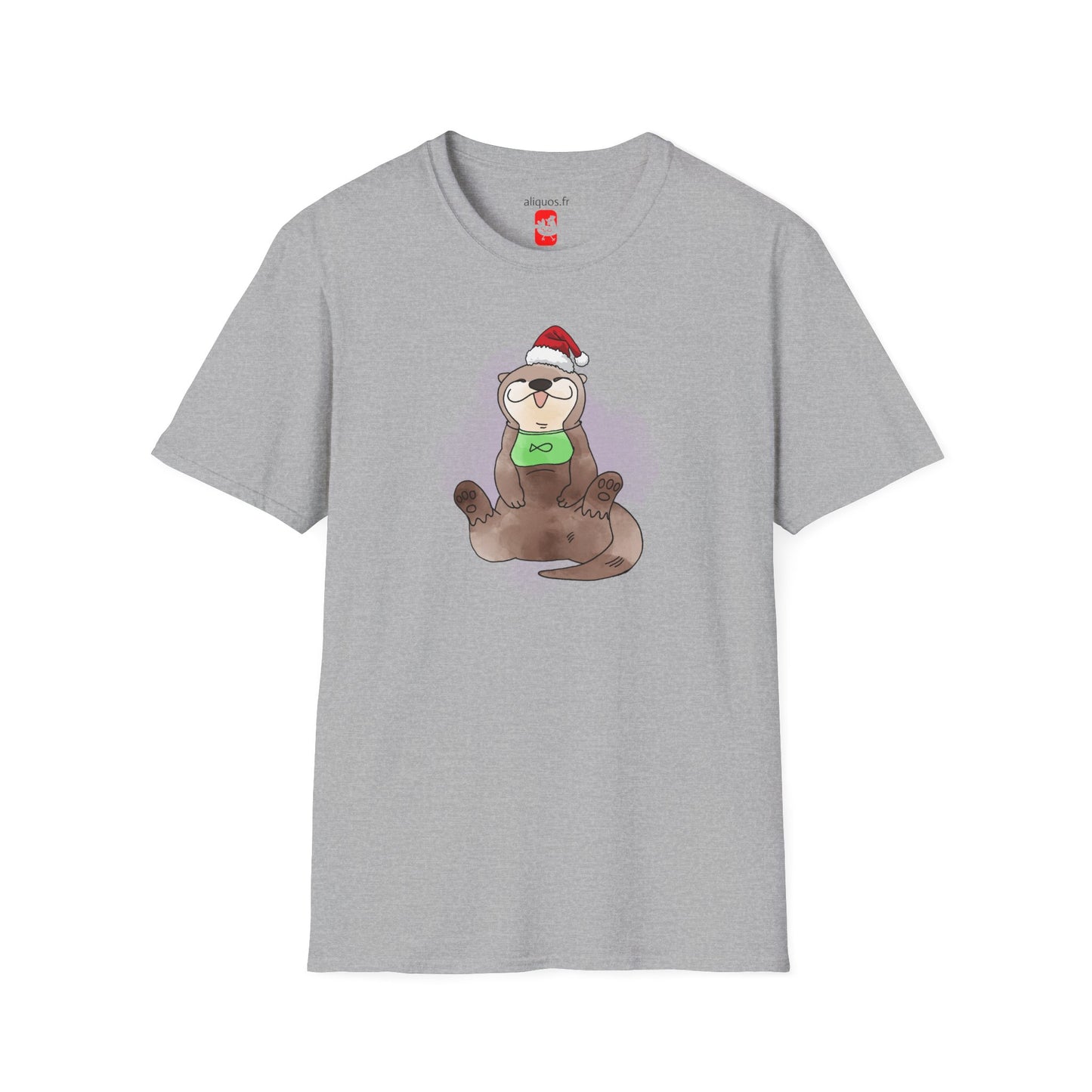 Unisex T-Shirt - Christmas Otter 2