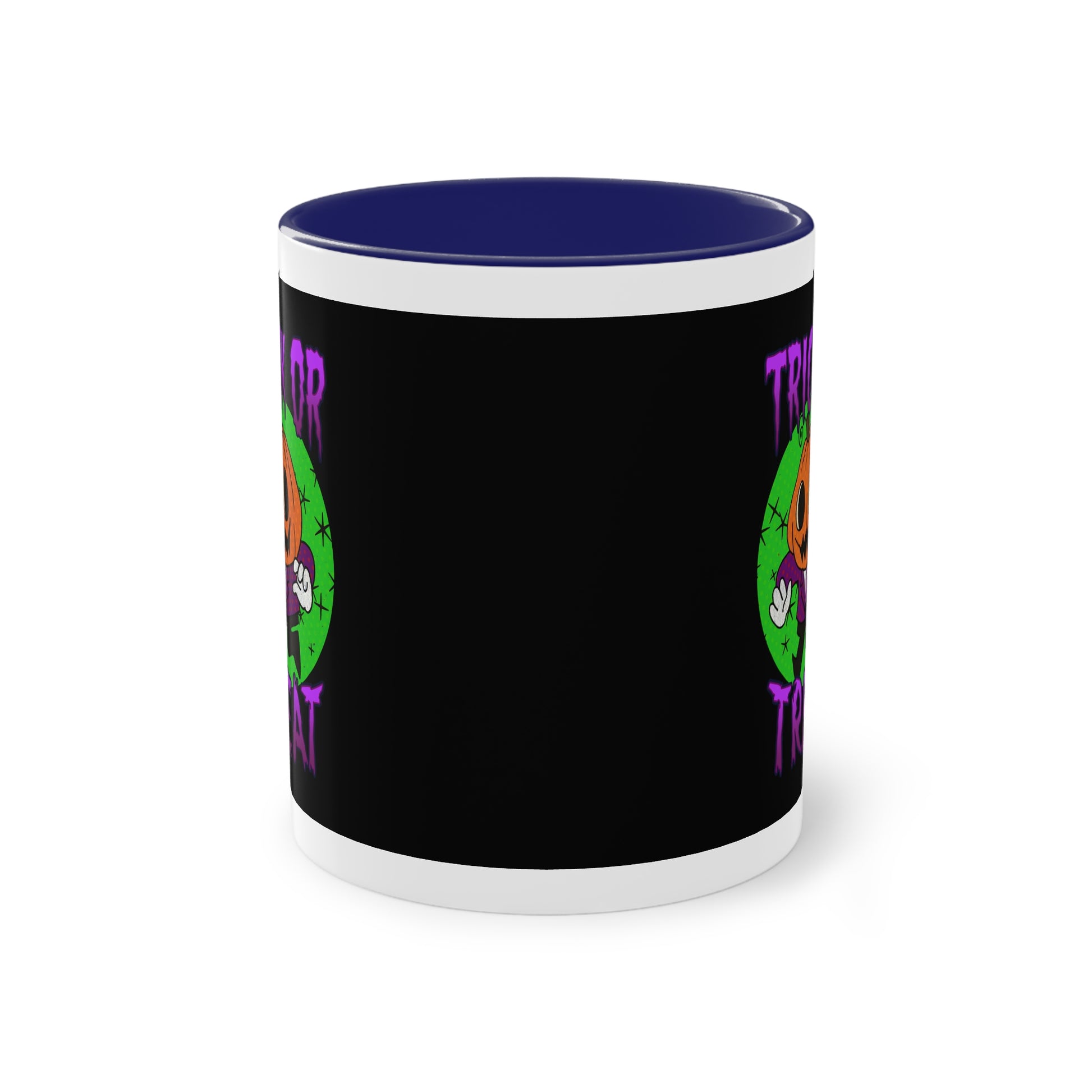 Two Tone Mug - Halloween Jack O' Lantern - ALIQUOS