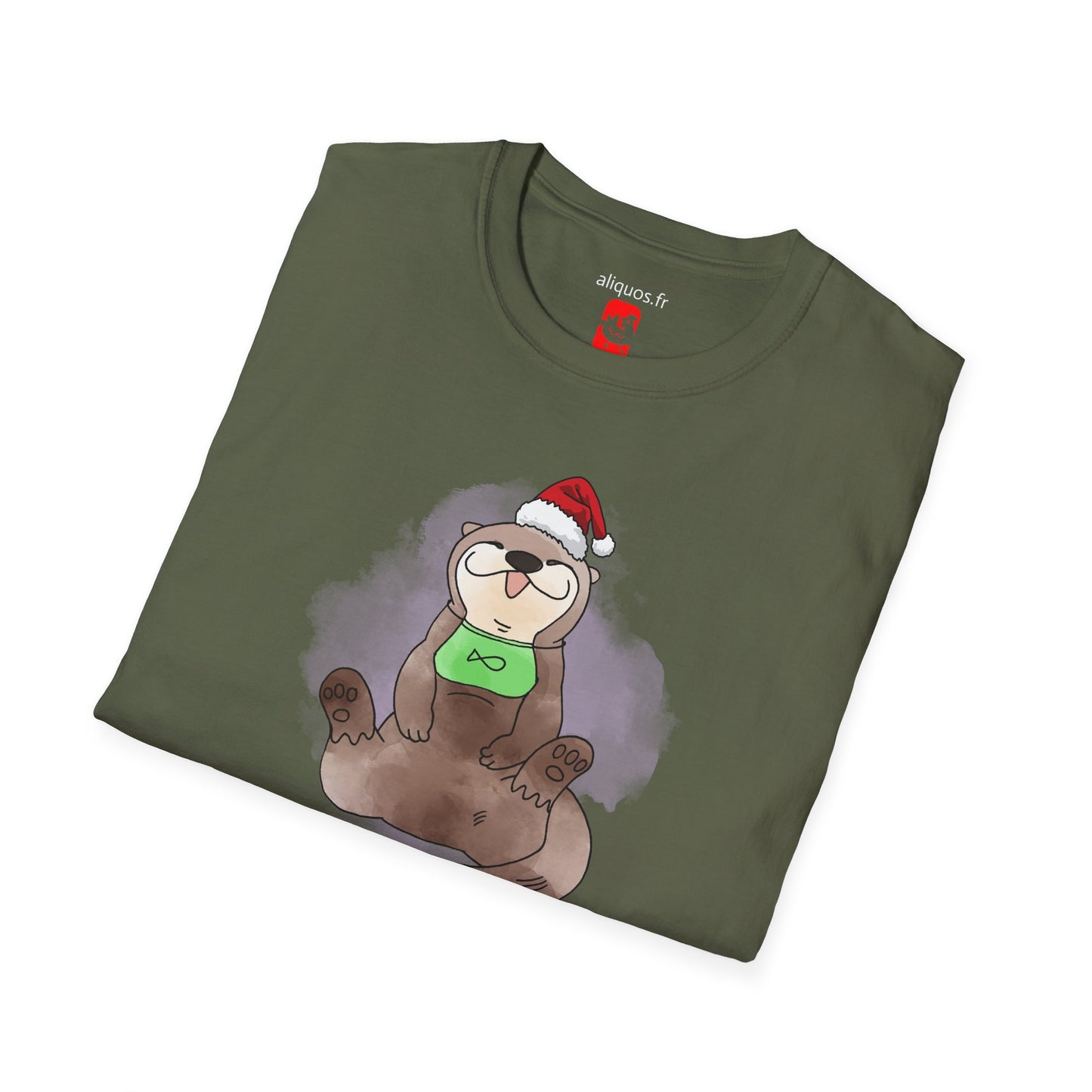 Unisex T-Shirt - Christmas Otter 2