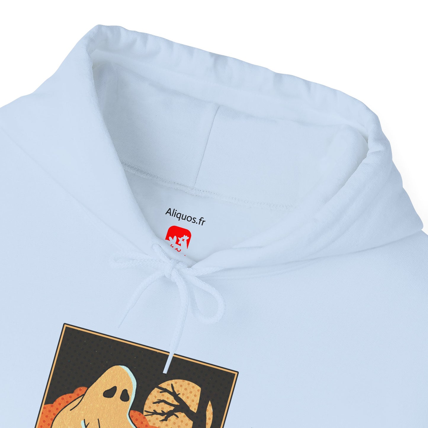 Unisex Hooded Sweatshirt -  'Dogs Won't Ghost You' - ALIQUOS