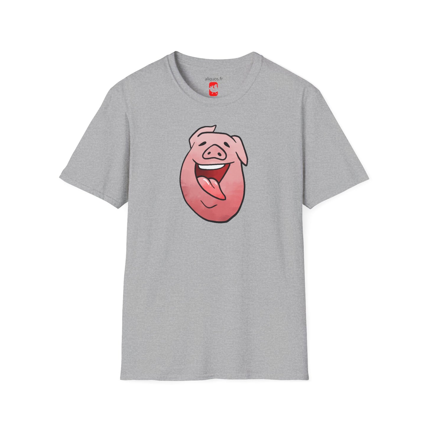 Unisex T-Shirt - Licky Piggy -  Aliquos