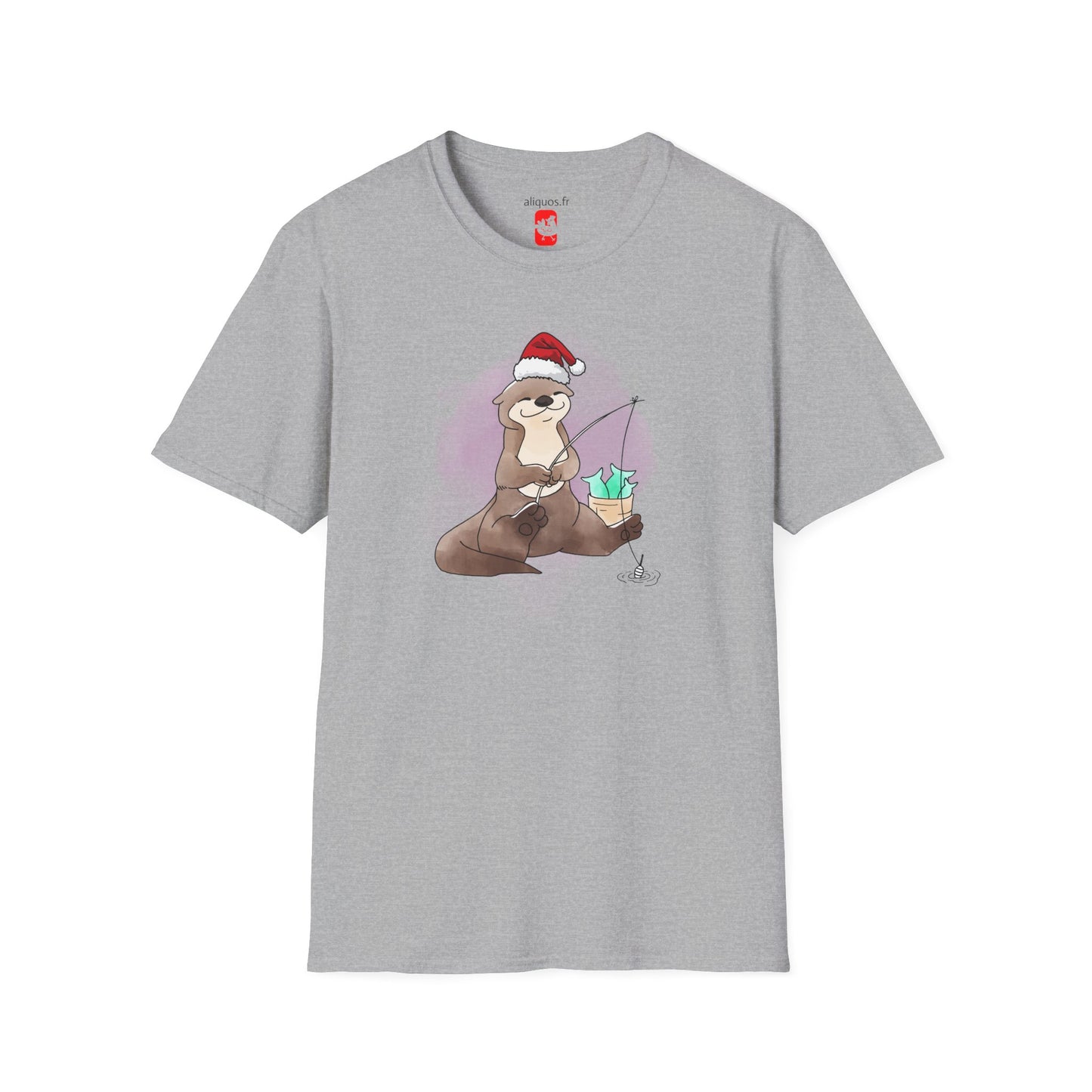 Unisex T-Shirt - Christmas Otter 6