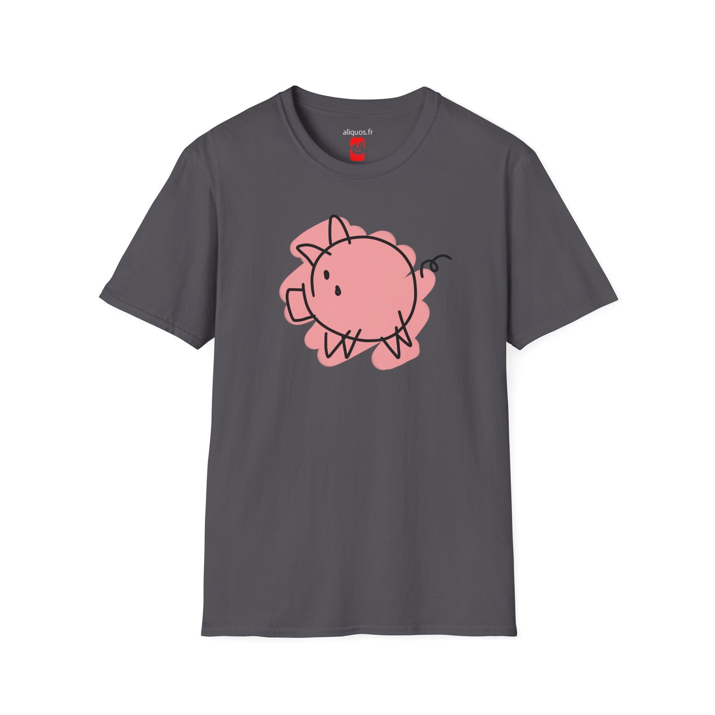 Unisex T-Shirt - Circle Piggy -  Aliquos