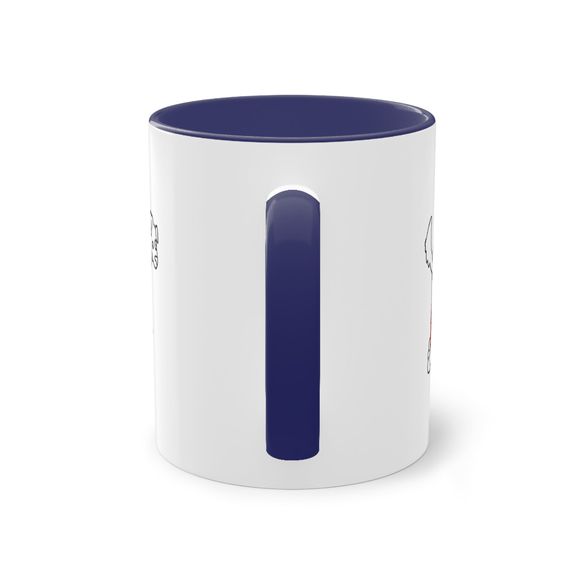 Two Tone Mug - Doggy Rainbow Factory - ALIQUOS