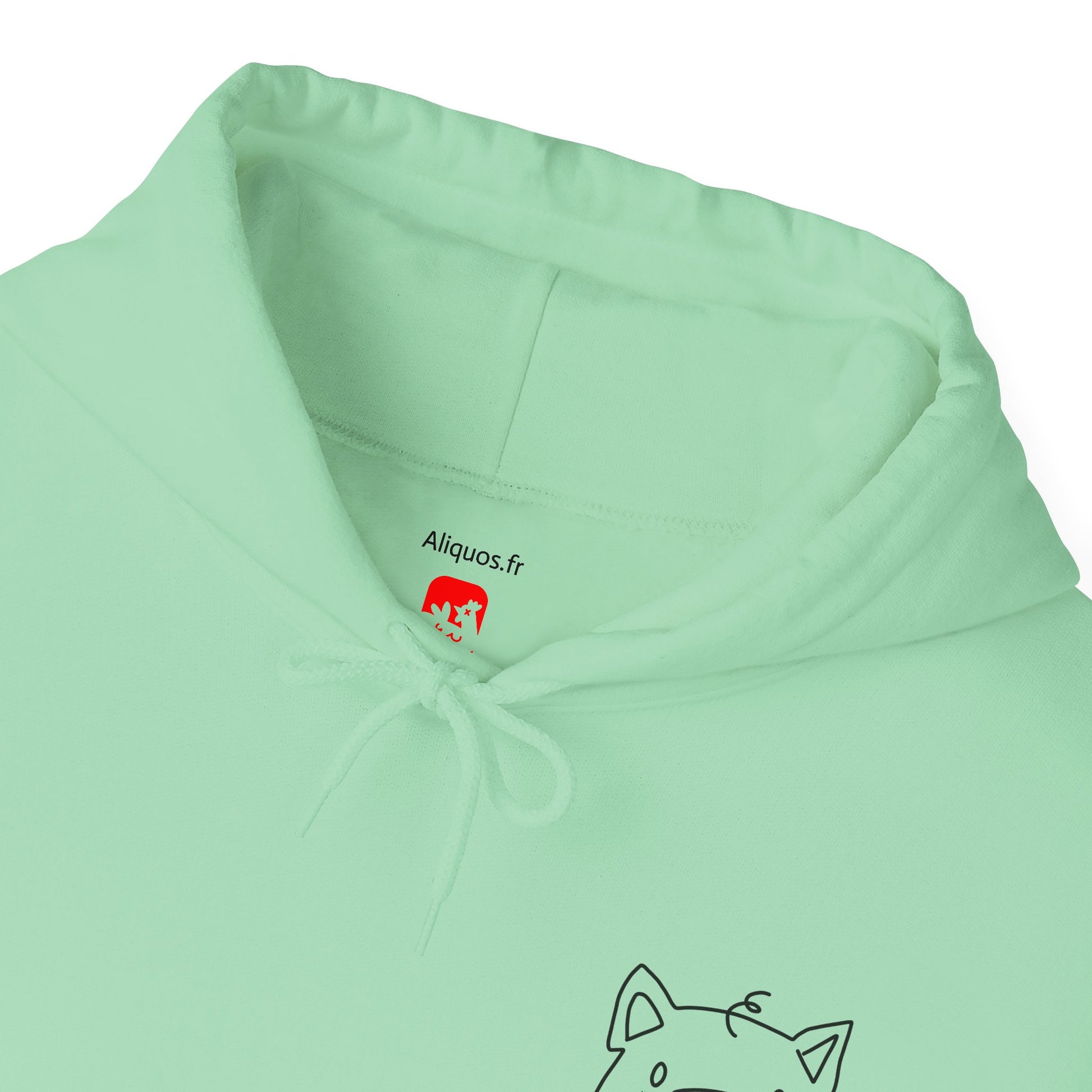 Piggy Face Unisex Hooded Sweatshirt - ALIQUOS