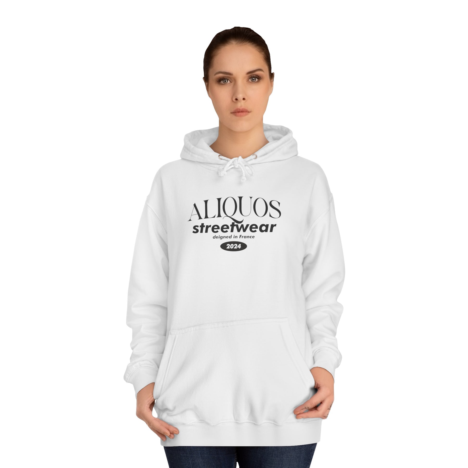 Unisex College Hoodie Uniquos - ALIQUOS