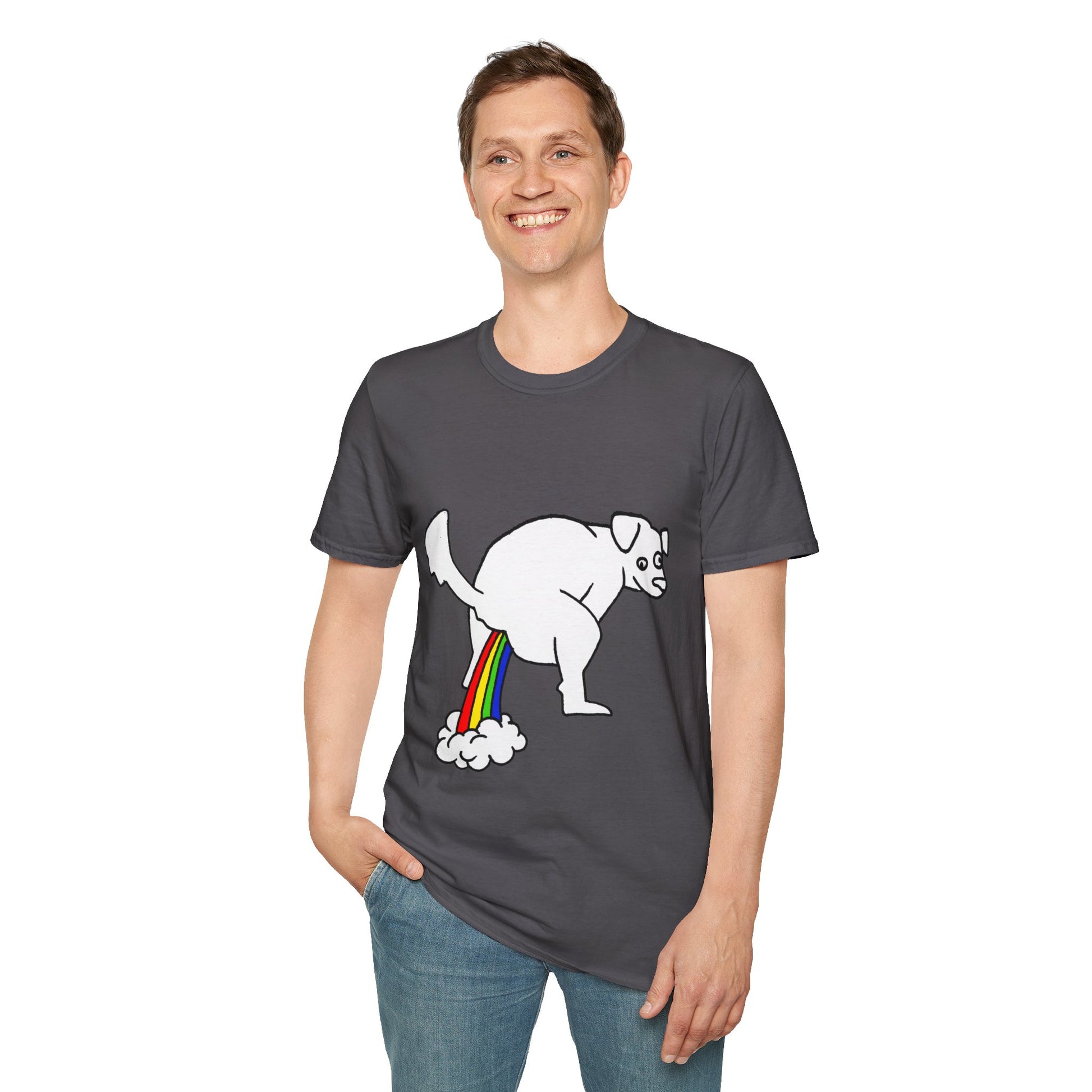 Unisex T-Shirt - Doggy Rainbow Factory - ALIQUOS