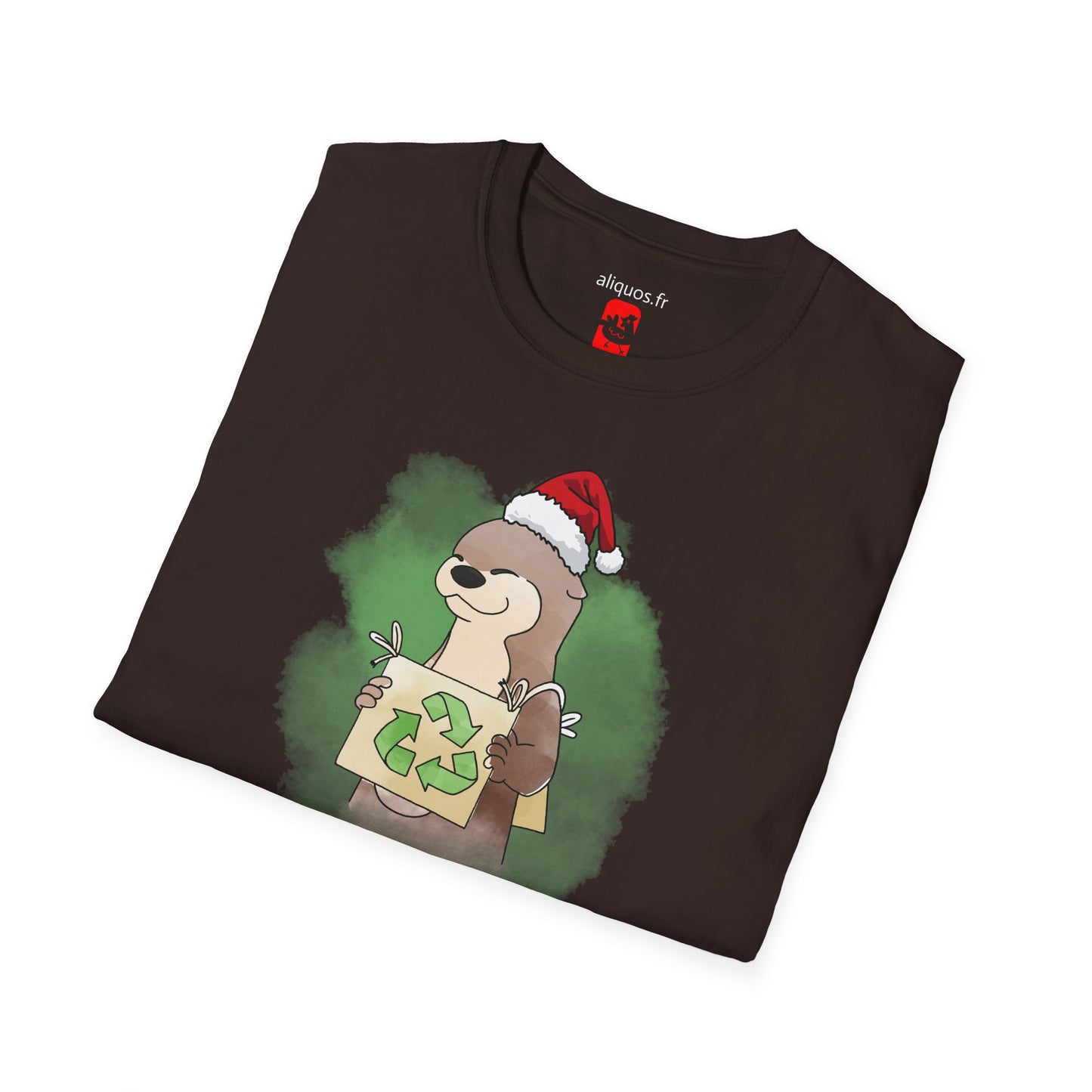 Unisex T-Shirt - Christmas Otter 5