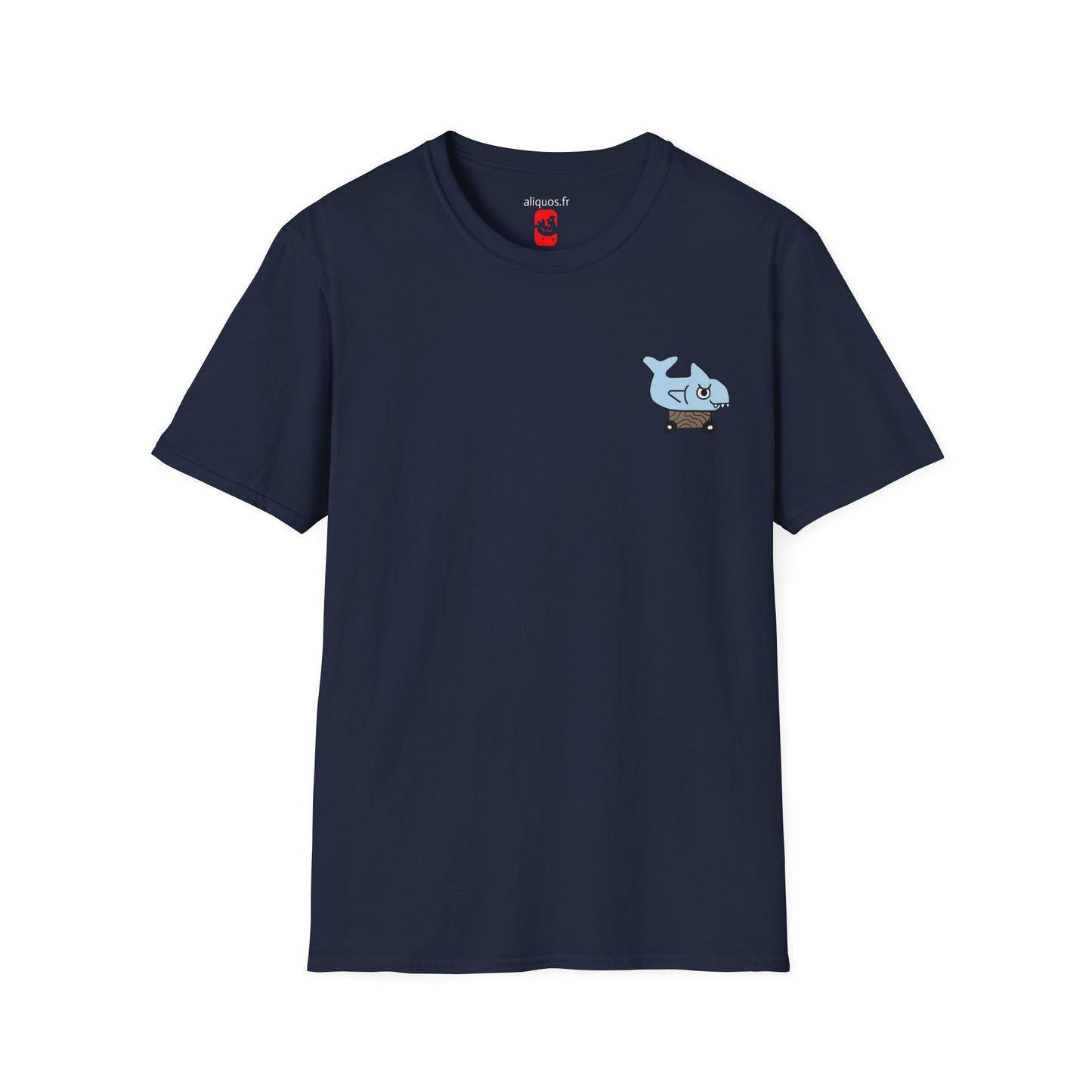 Unisex T-Shirt - Skater Boy Shark -  Aliquos