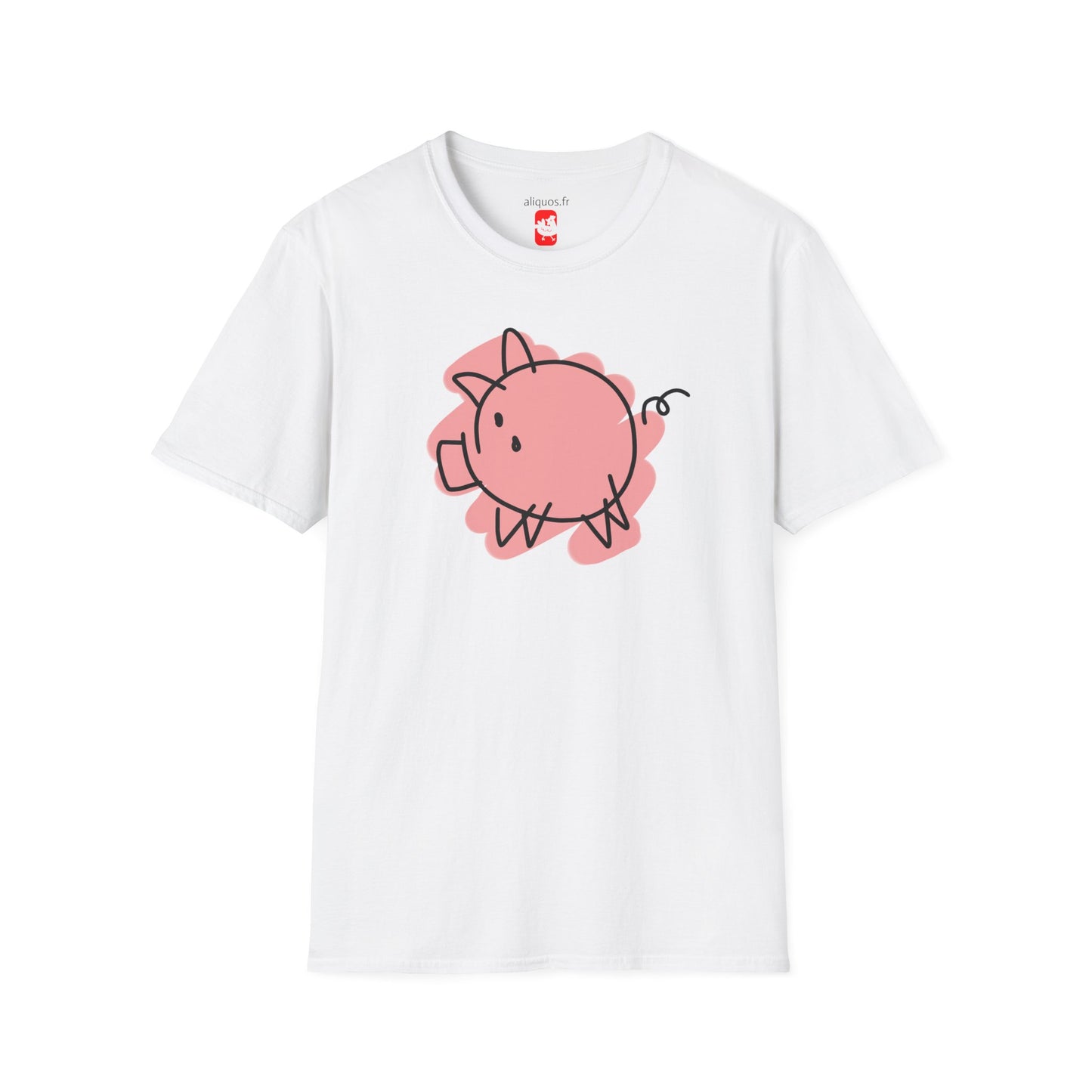 Unisex T-Shirt - Circle Piggy -  Aliquos