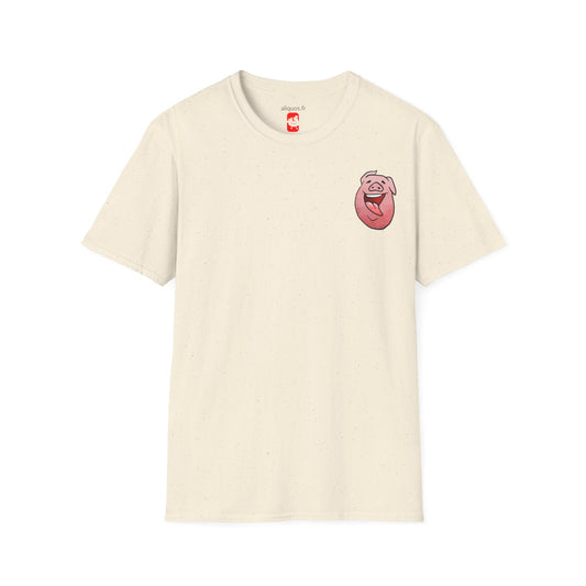 Unisex T-Shirt - Piggy Head -  Aliquos