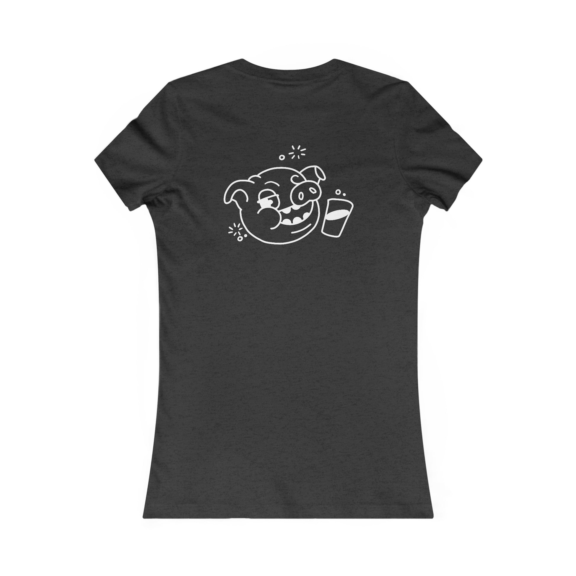 Drunken Piggy Women's fitted Tee - ALIQUOS