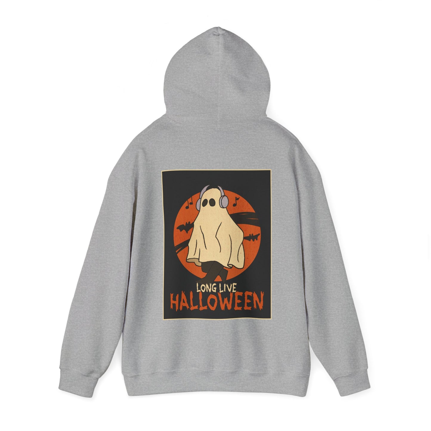 Sweat à capuche unisexe - Motif « Fantôme musical » 