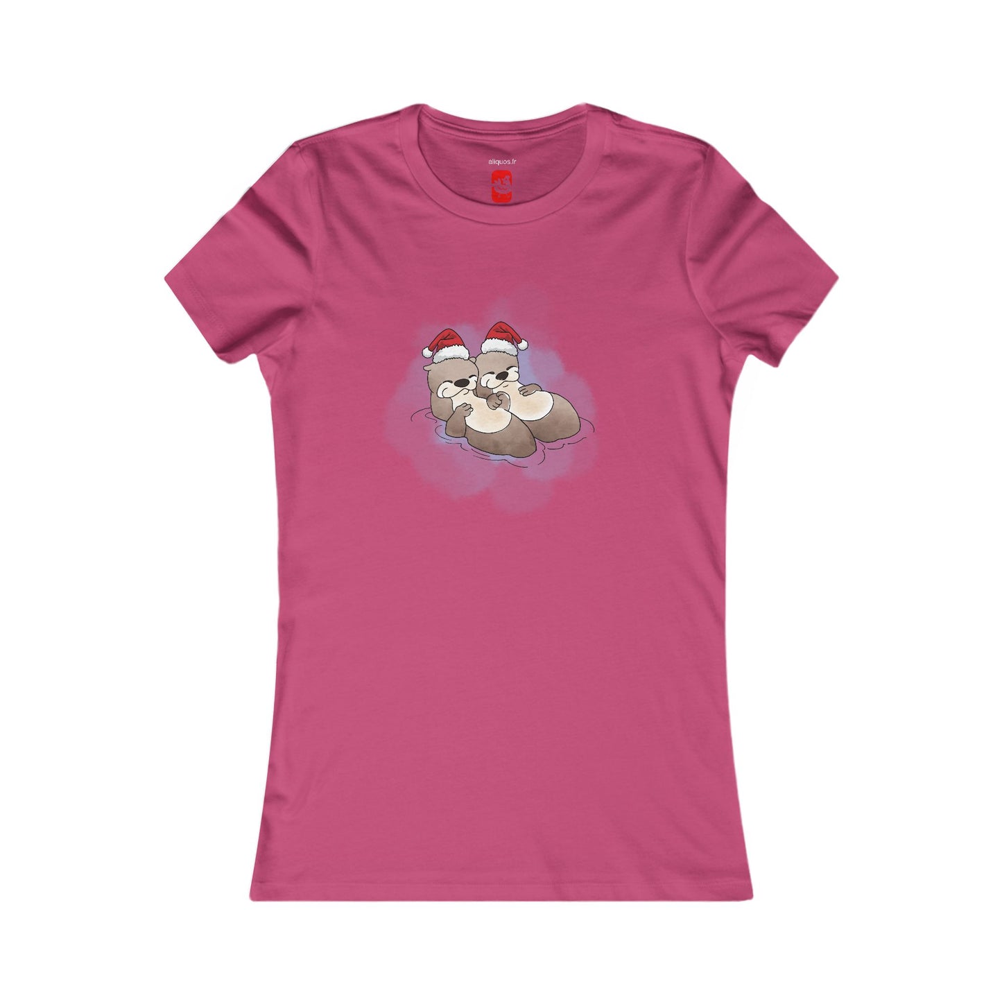 Damen T-Shirt - Weihnachtsotter 8 