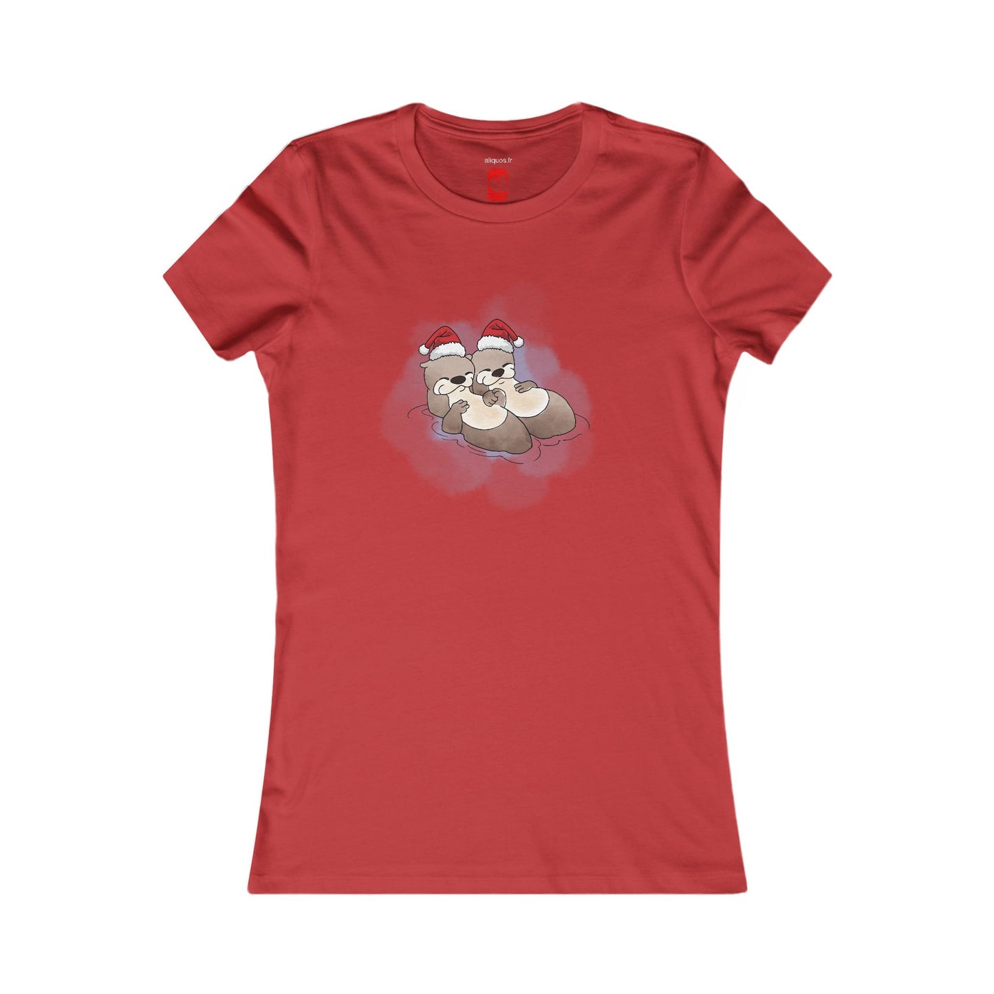 Damen T-Shirt - Weihnachtsotter 8 