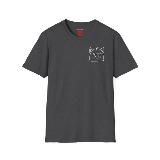 Piggy Face Unisex Tee - ALIQUOS