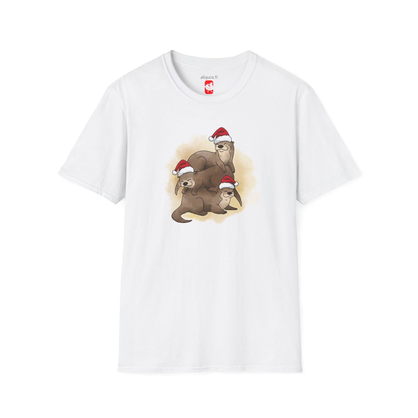 Unisex T-Shirt - Christmas Otter 12