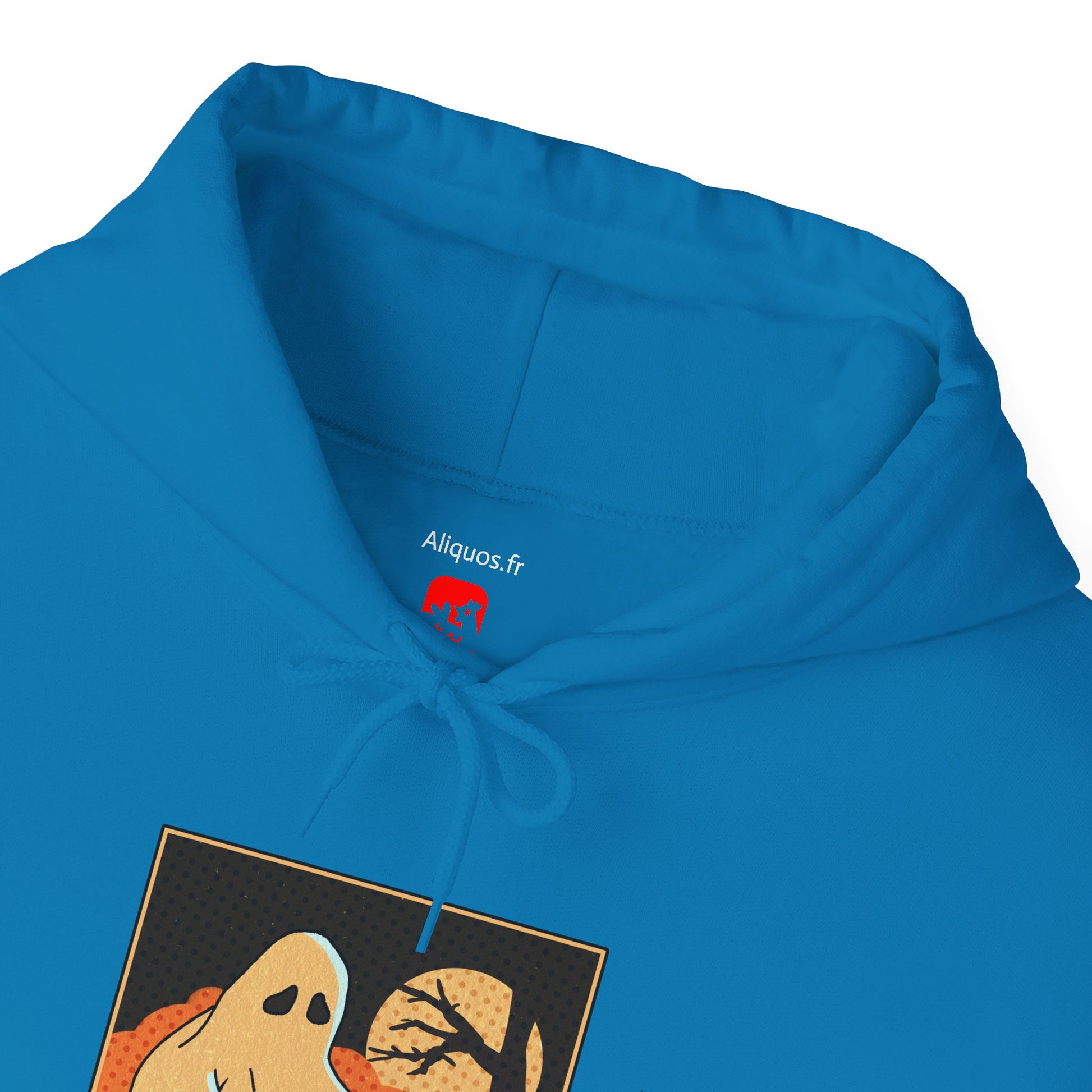 Unisex Hooded Sweatshirt -  'Dogs Won't Ghost You' - ALIQUOS