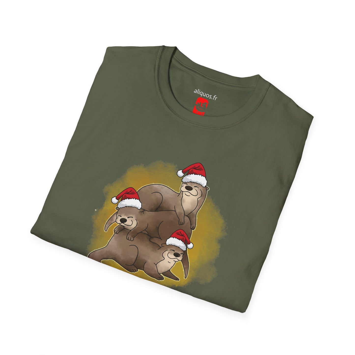 Unisex T-Shirt - Christmas Otter 12