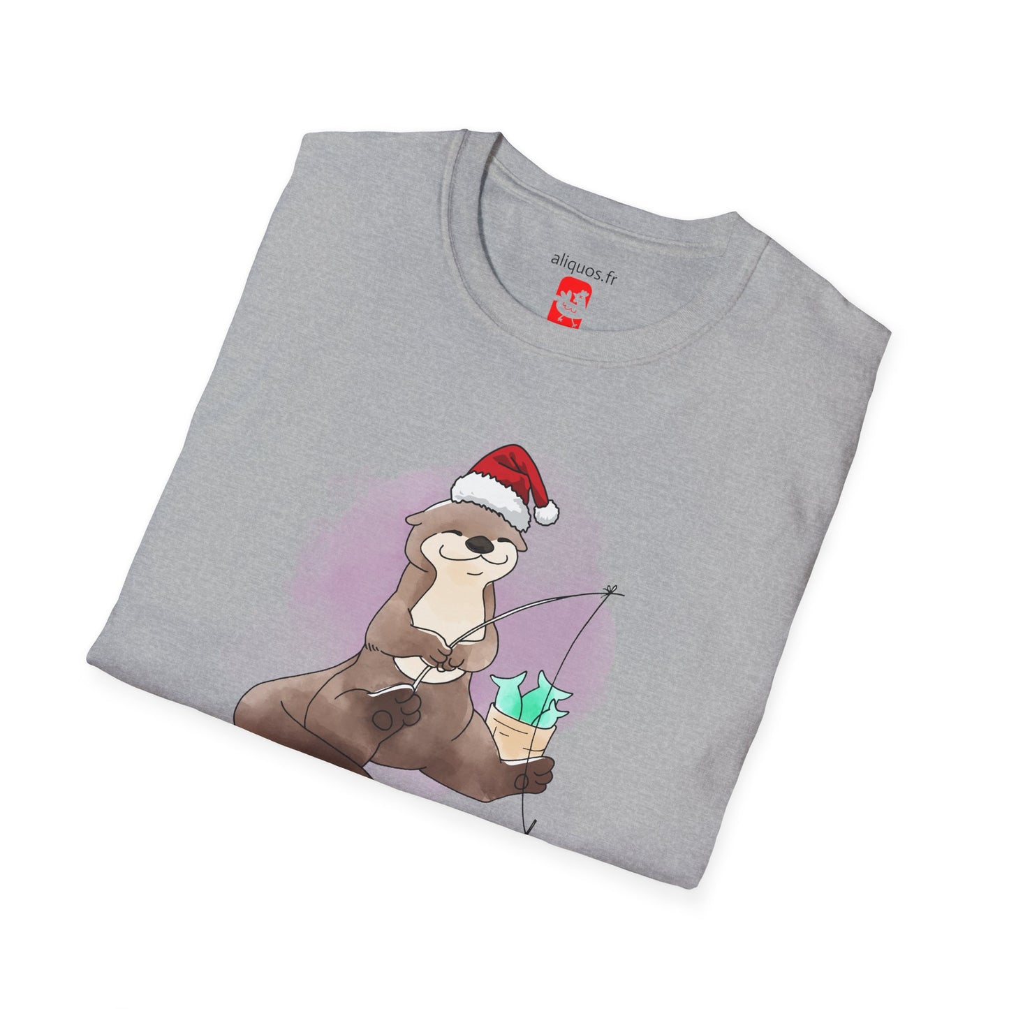 Unisex T-Shirt - Christmas Otter 6