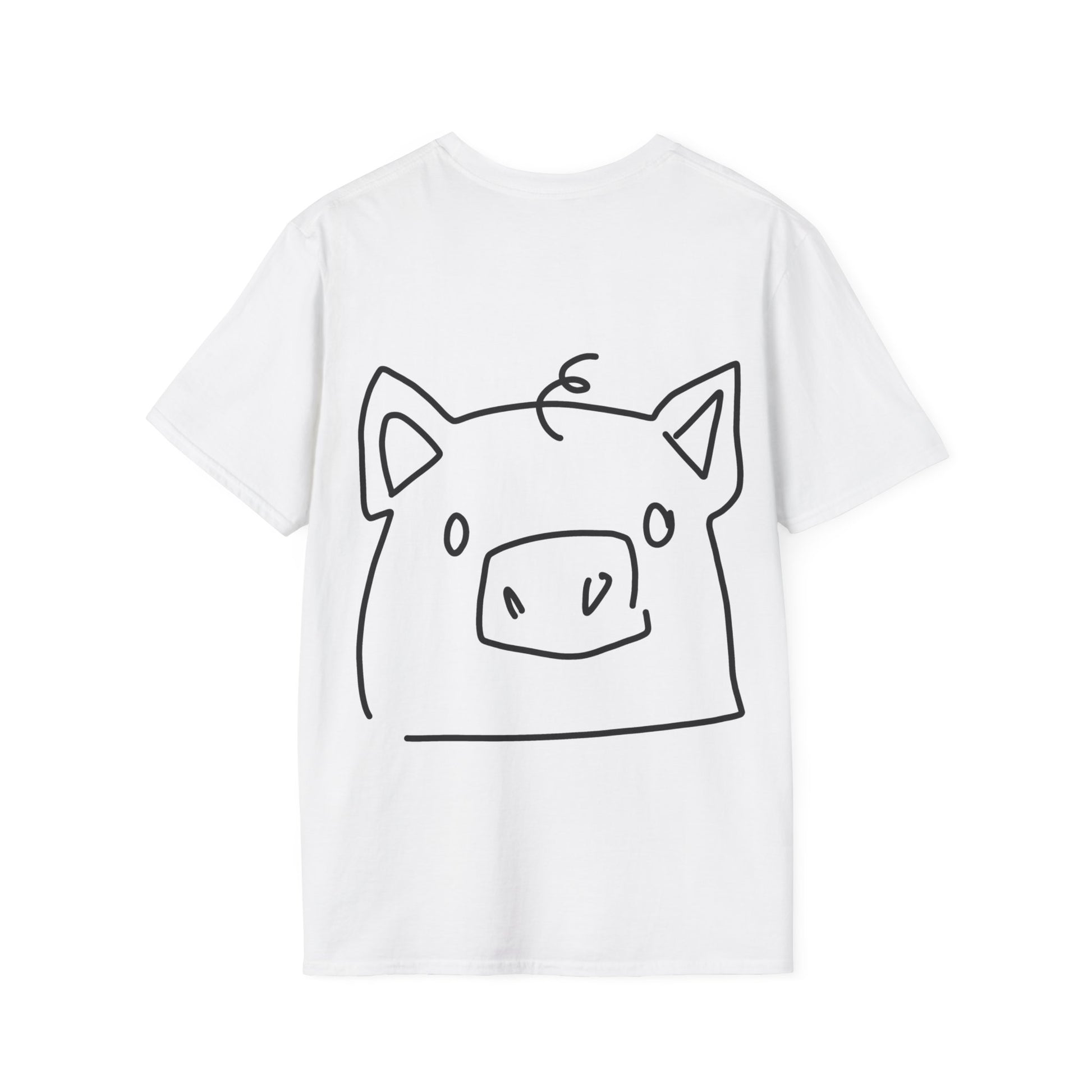 Piggy Face Unisex Tee - ALIQUOS