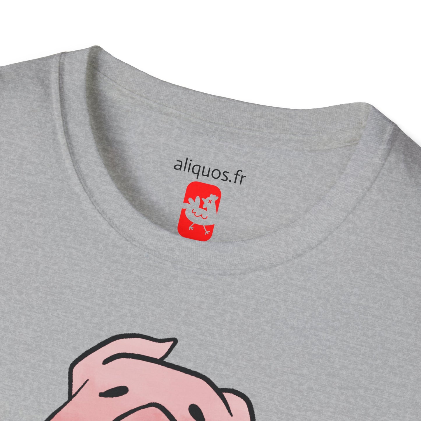 Unisex T-Shirt - Licky Piggy -  Aliquos