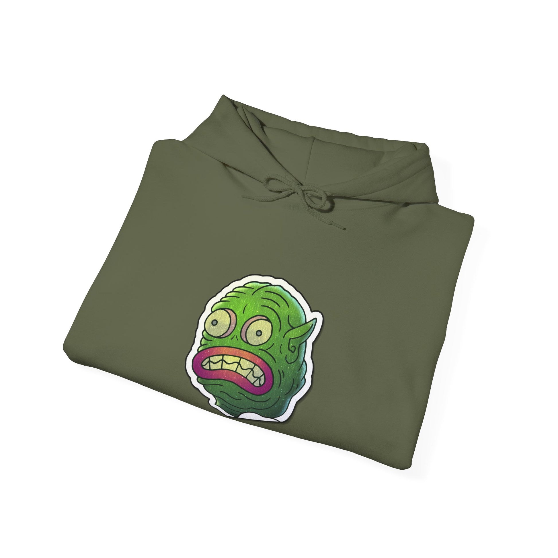 Unisex Hooded Sweatshirt - Water Monster Design - ALIQUOS